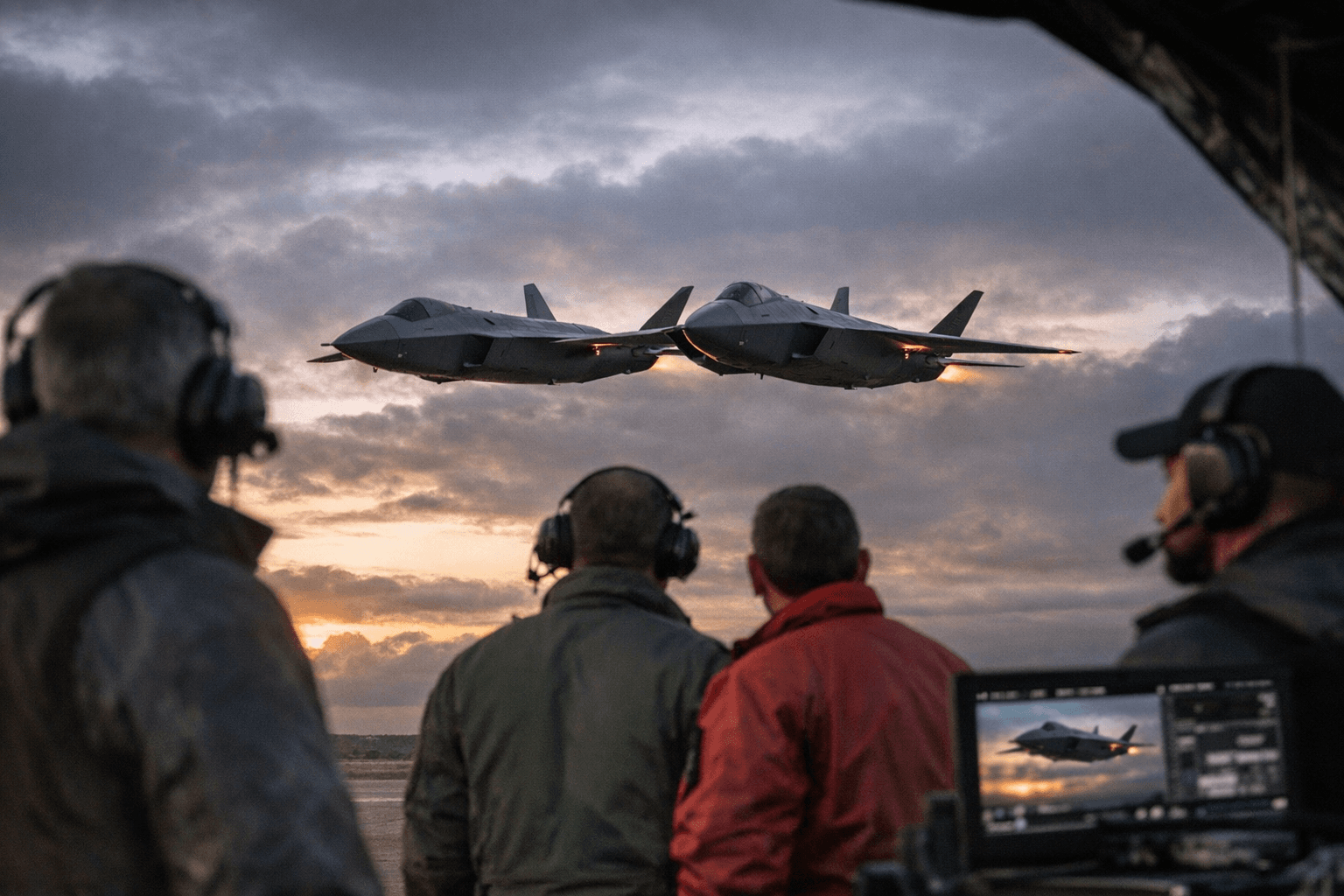 Baykar Demonstrates Autonomous Two-Drone Close-Formation Flight of Jets