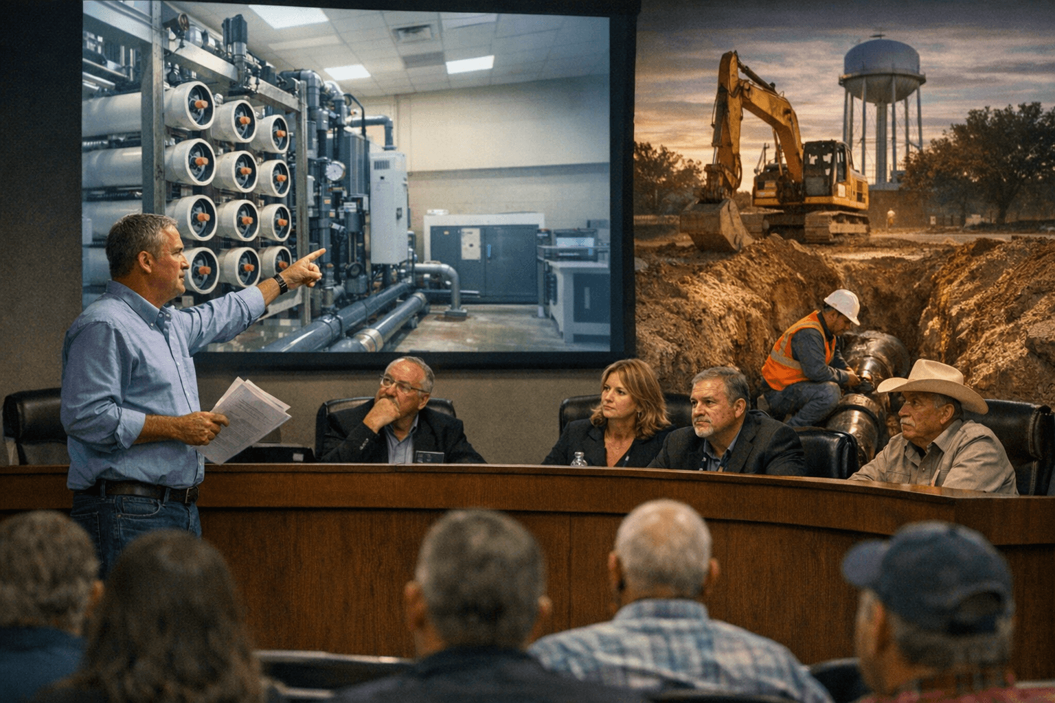 Del Rio Council Receives Updates on Seven Key Water Projects