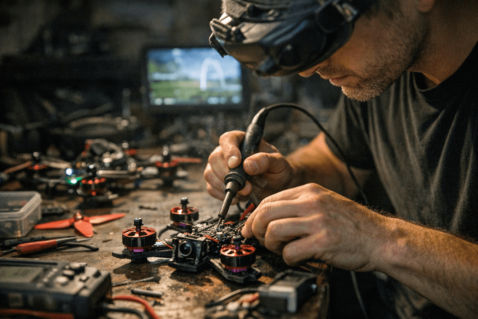 Complete Hands-on Guide to Building Competitive FPV Drone Racers