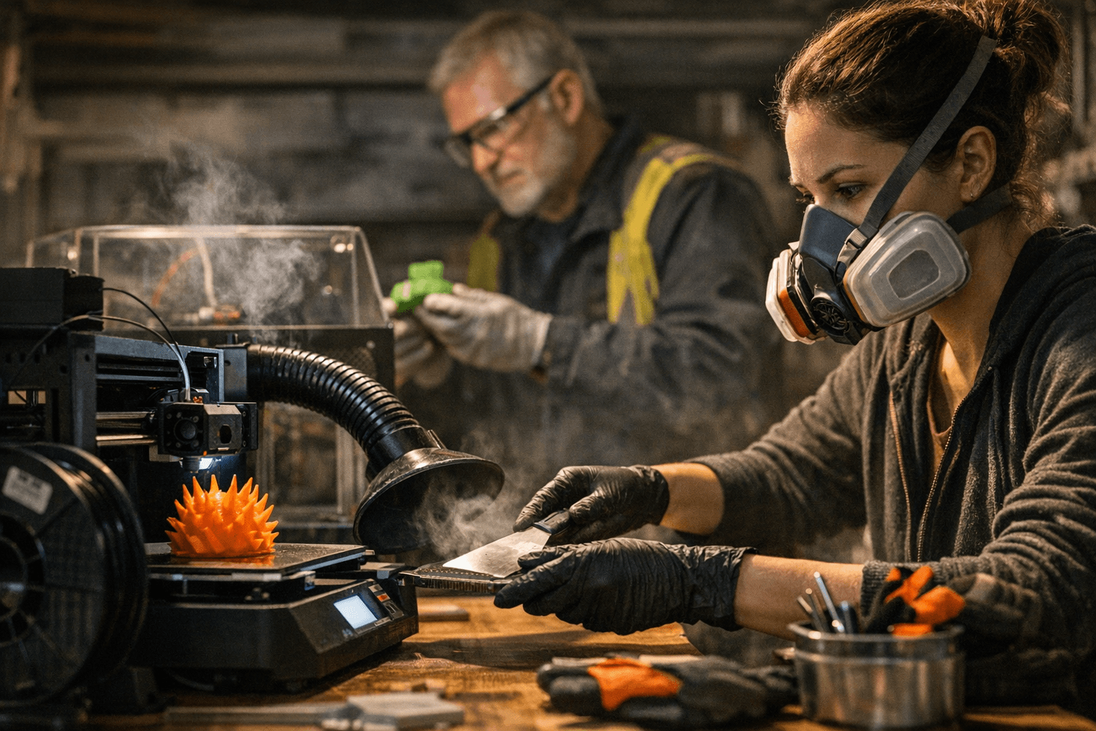 Practical Safety Guide for 3D Printing in Community Spaces