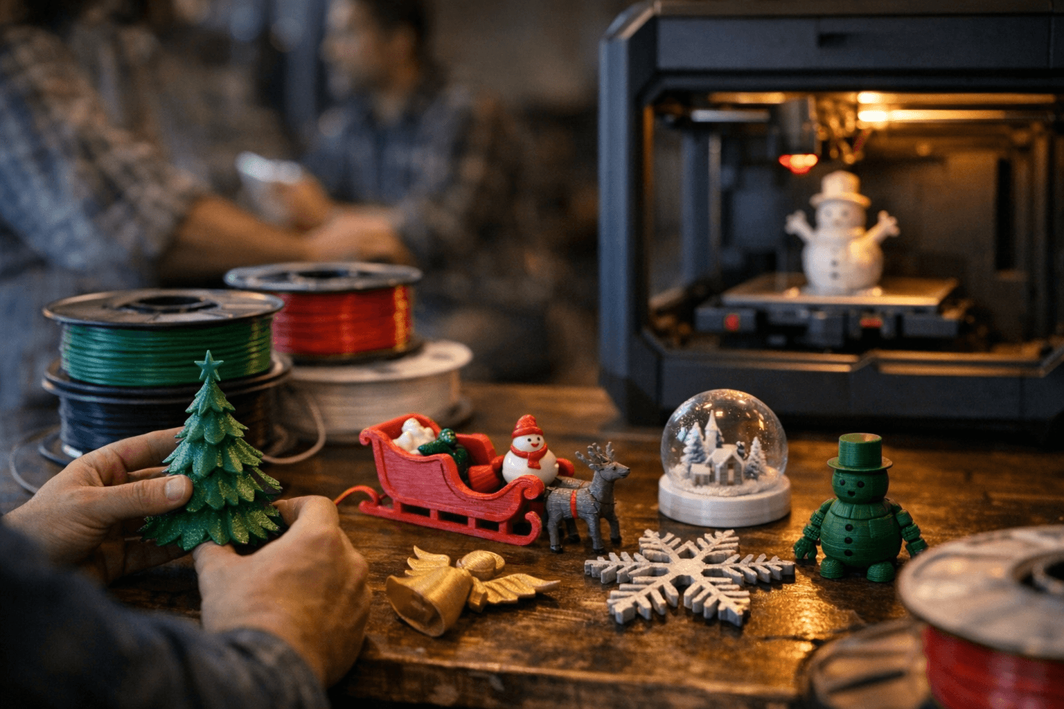 Thingiverse Holiday Ornament Challenge Closes with Filament Prizes