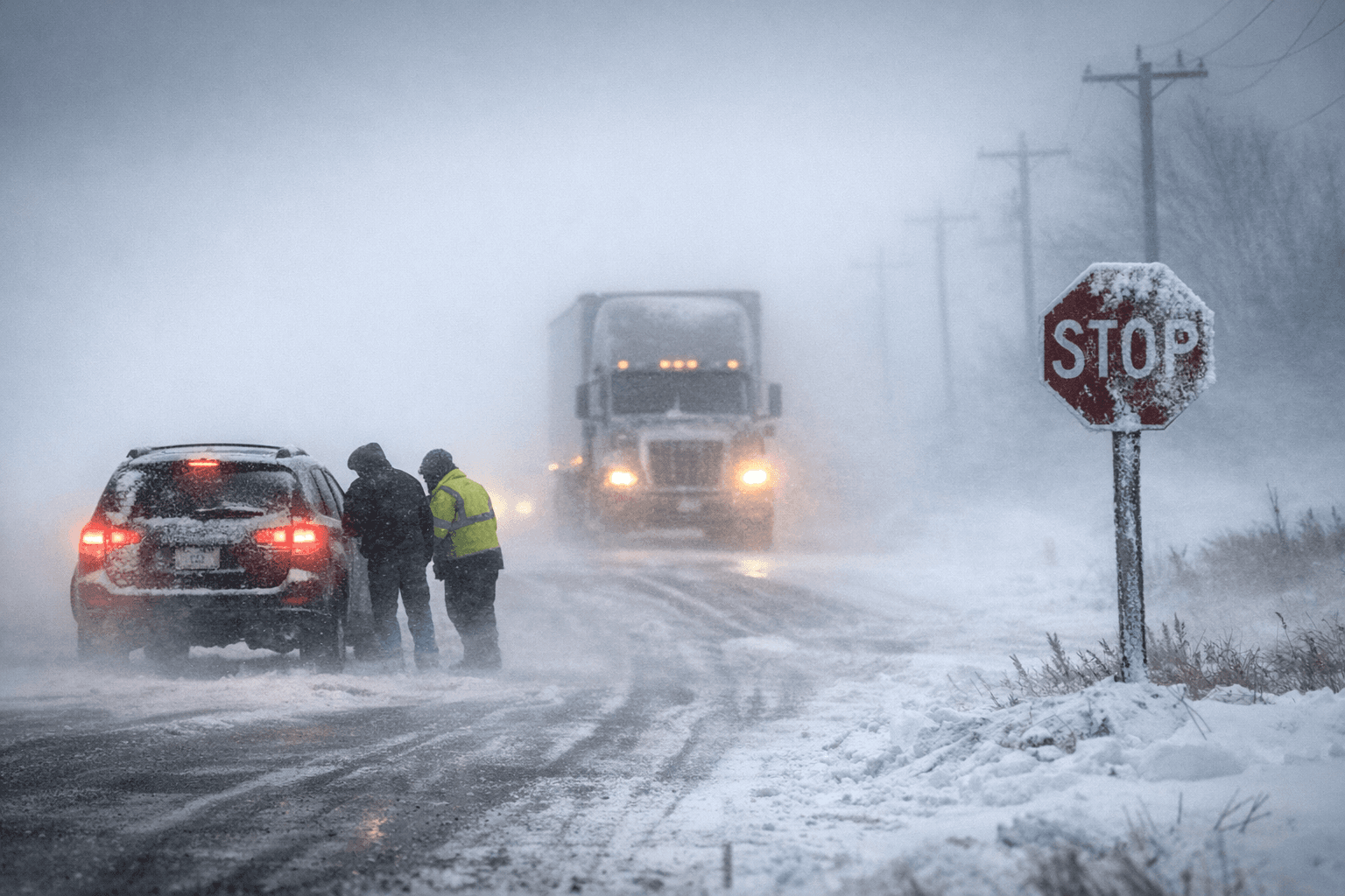 Dense Fog, High Winds and Snow Impact Buena Vista County Travel
