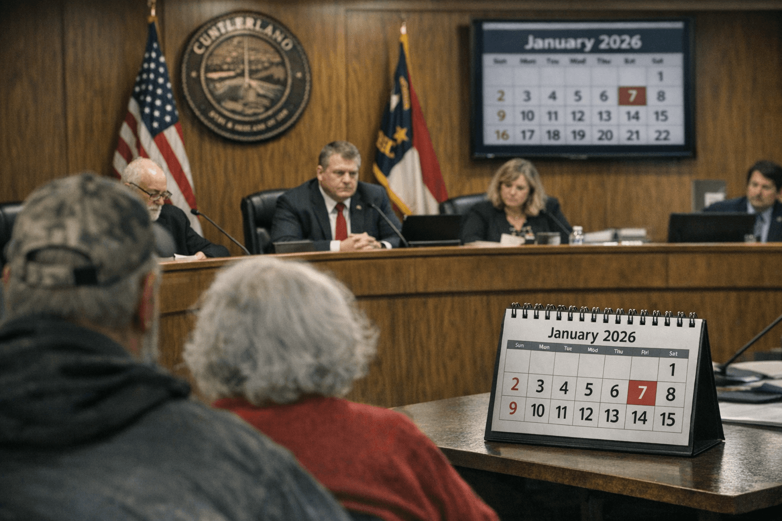 Cumberland County Held Special Commissioner Meeting Amid Calendar Discrepancy