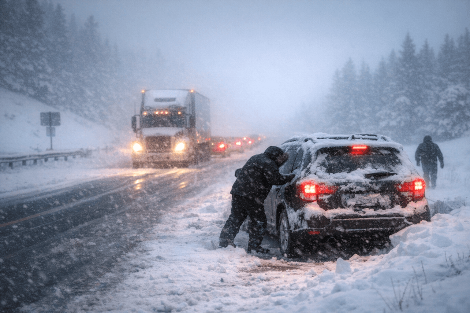 December Cold Fronts Brought Heavy Snow, Travel Impacts Locally