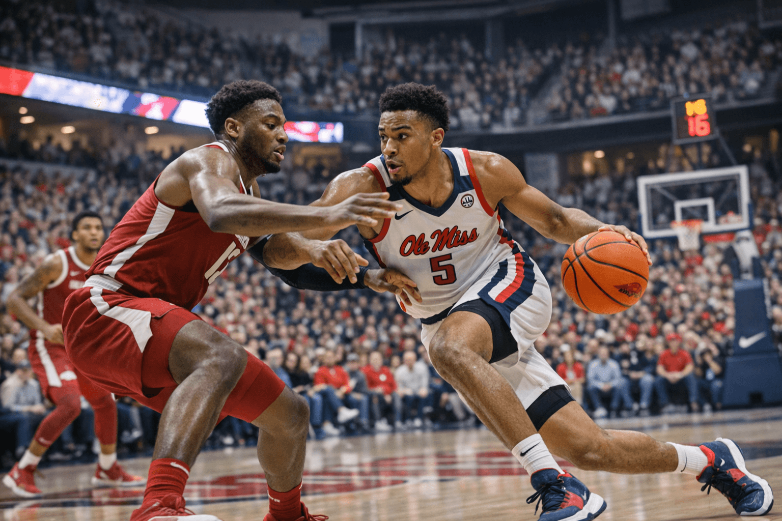 Ole Miss Hosts Arkansas at The Pavilion January 6 Game