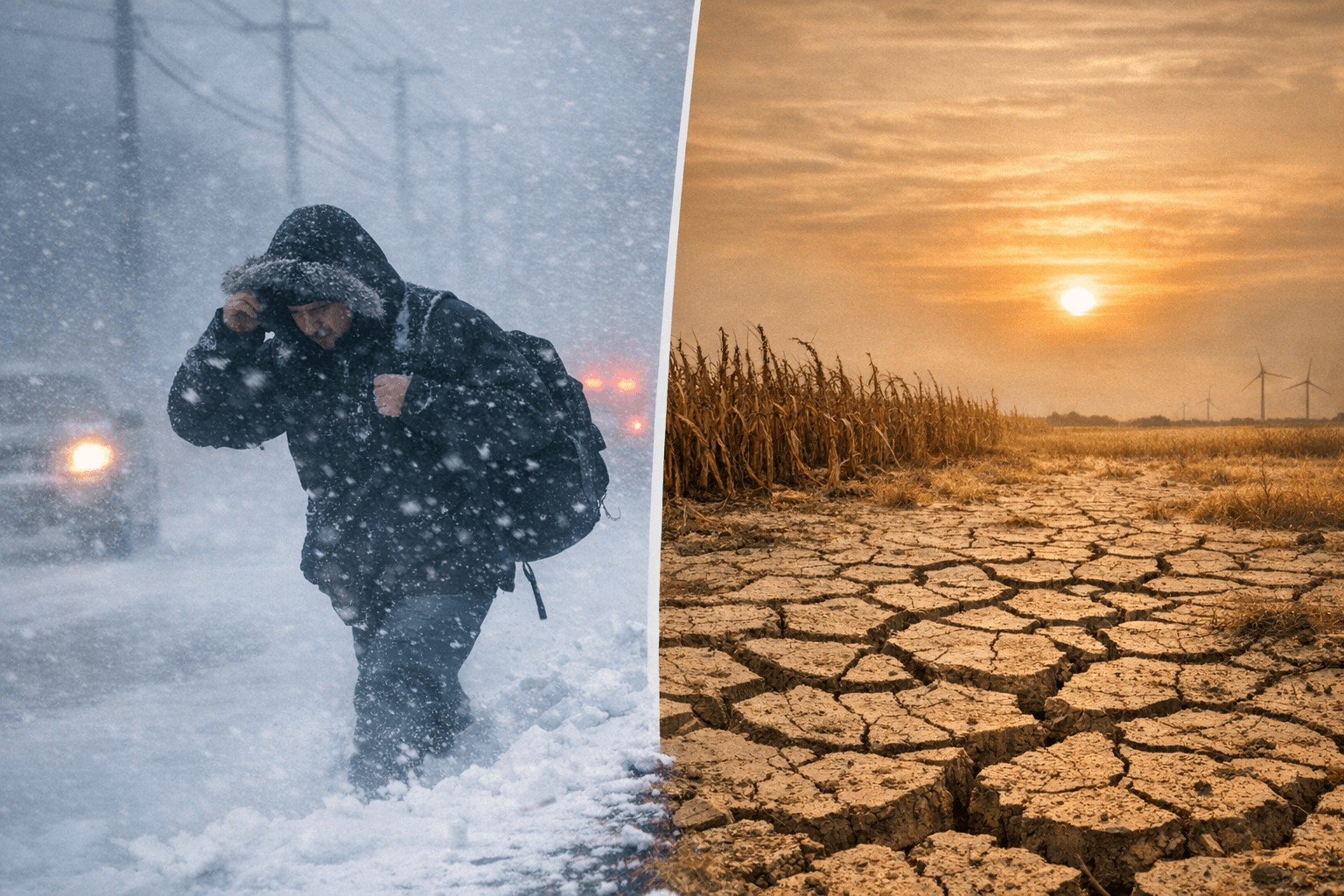 National Weather Service Warns Winter Hazards and Dry Spring Risks