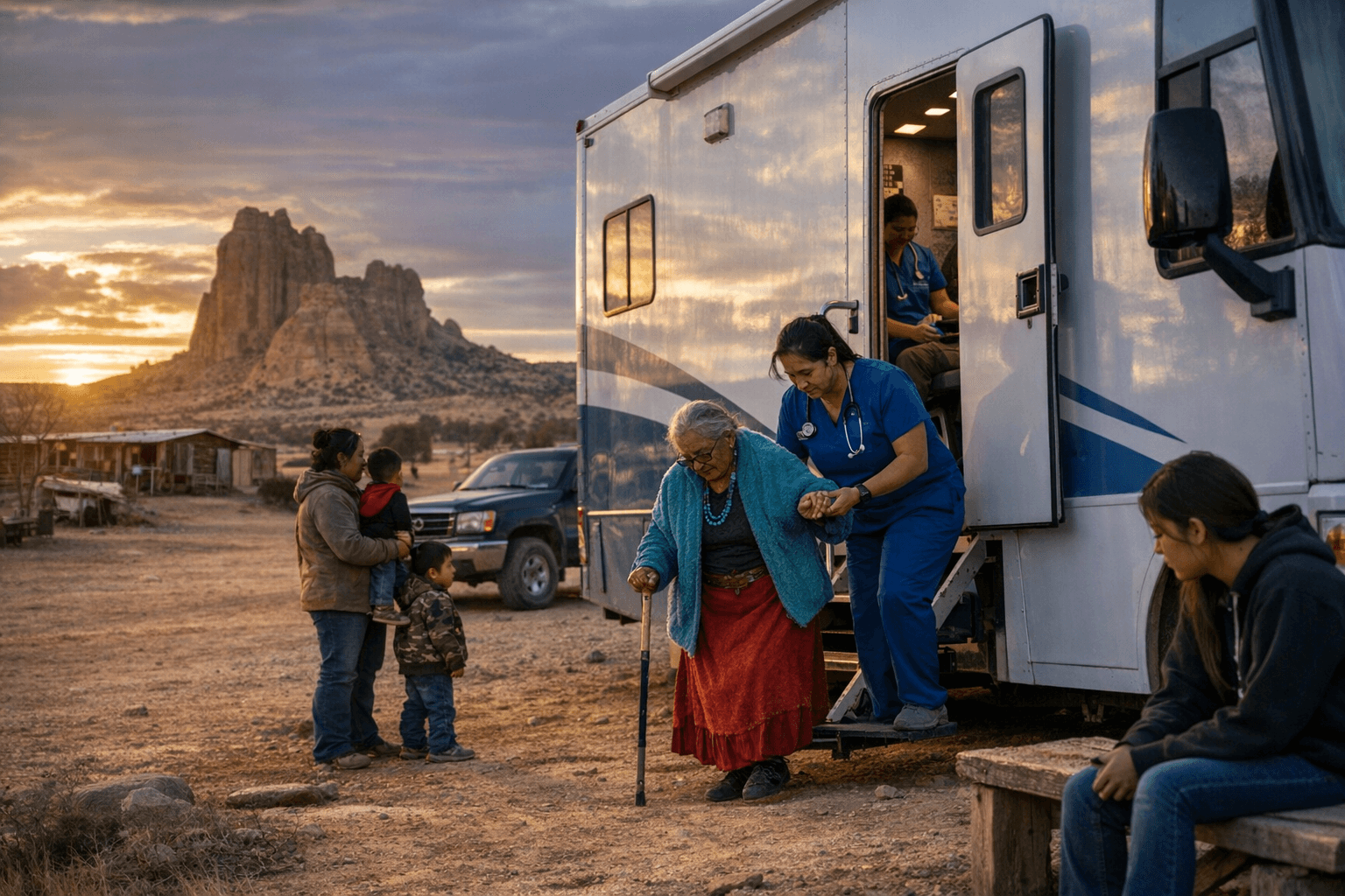 Mobile Clinic Expands January Visits Across Gallup Area Chapters