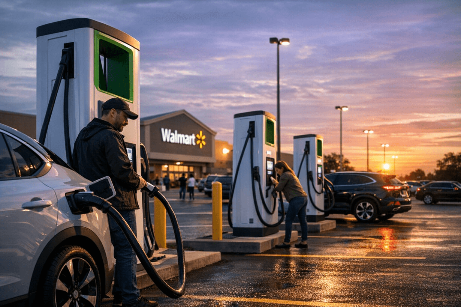 Walmart Adds Roughly 78 New 400-kW EV Charging Sites