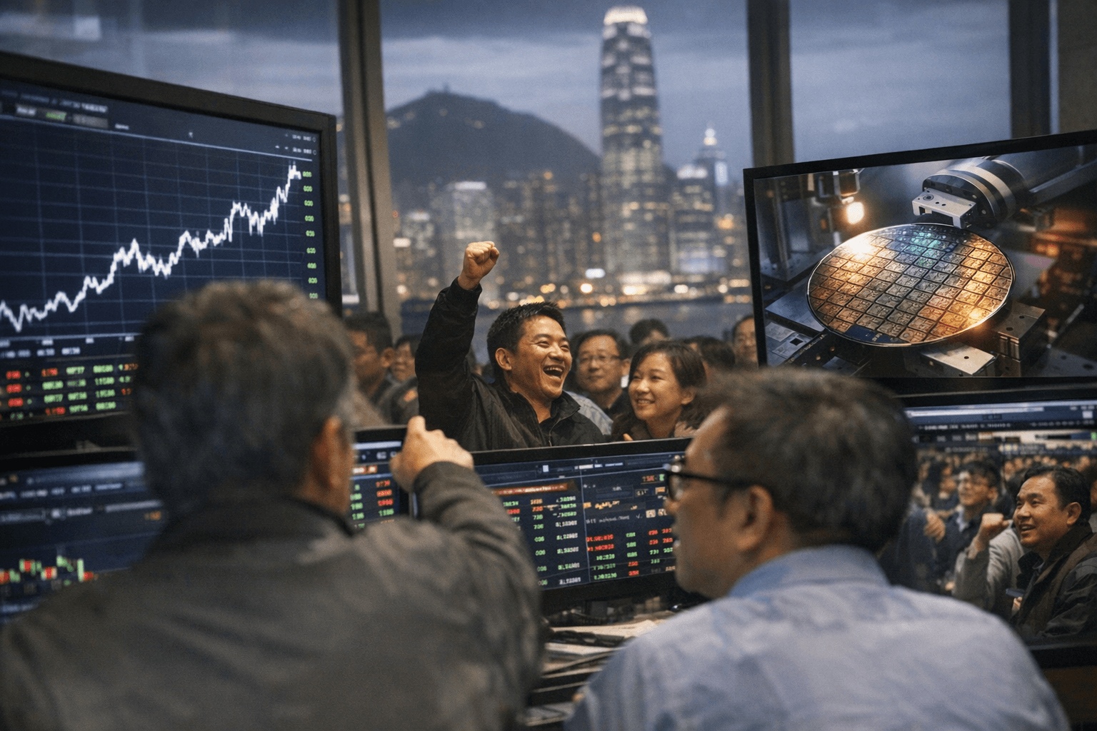Hong Kong Stocks Rally as AI Chip IPO Sparks Broad Tech Appetite