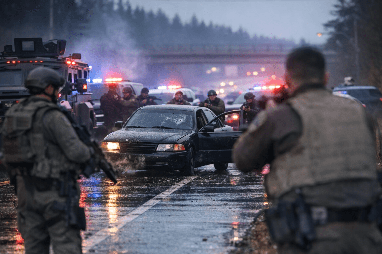 Oak Harbor Suspect Killed After Multi-County Pursuit and Shootings