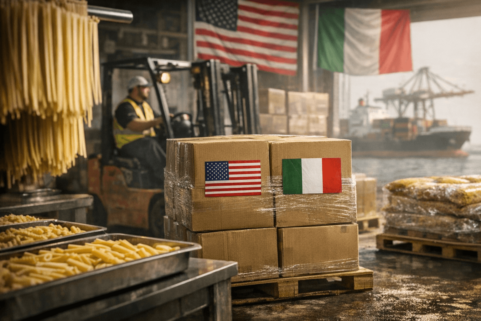 U.S. Cuts Provisional Anti-dumping Duties on Italian Pasta Exports
