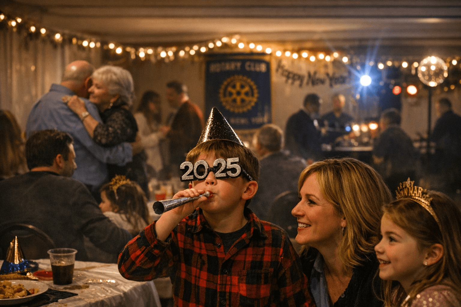 Millbrook Rotary Holds Family New Year’s Eve Gathering; Local Impact Examined