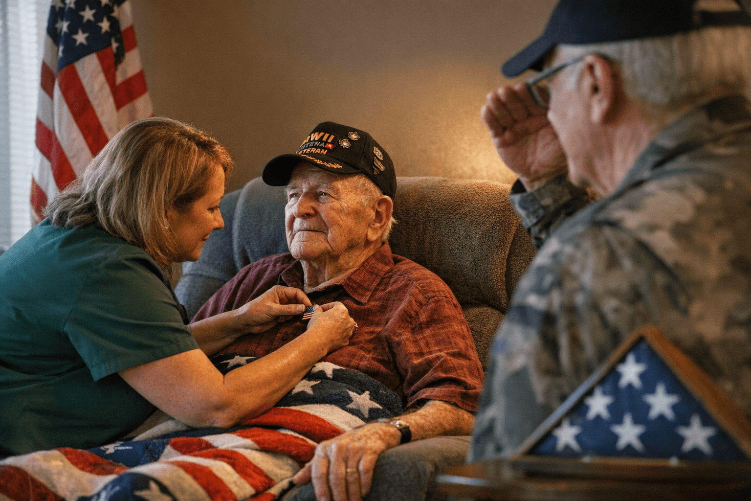 Avera@Home Hospice of Spencer Earns Level Four Veteran Honor