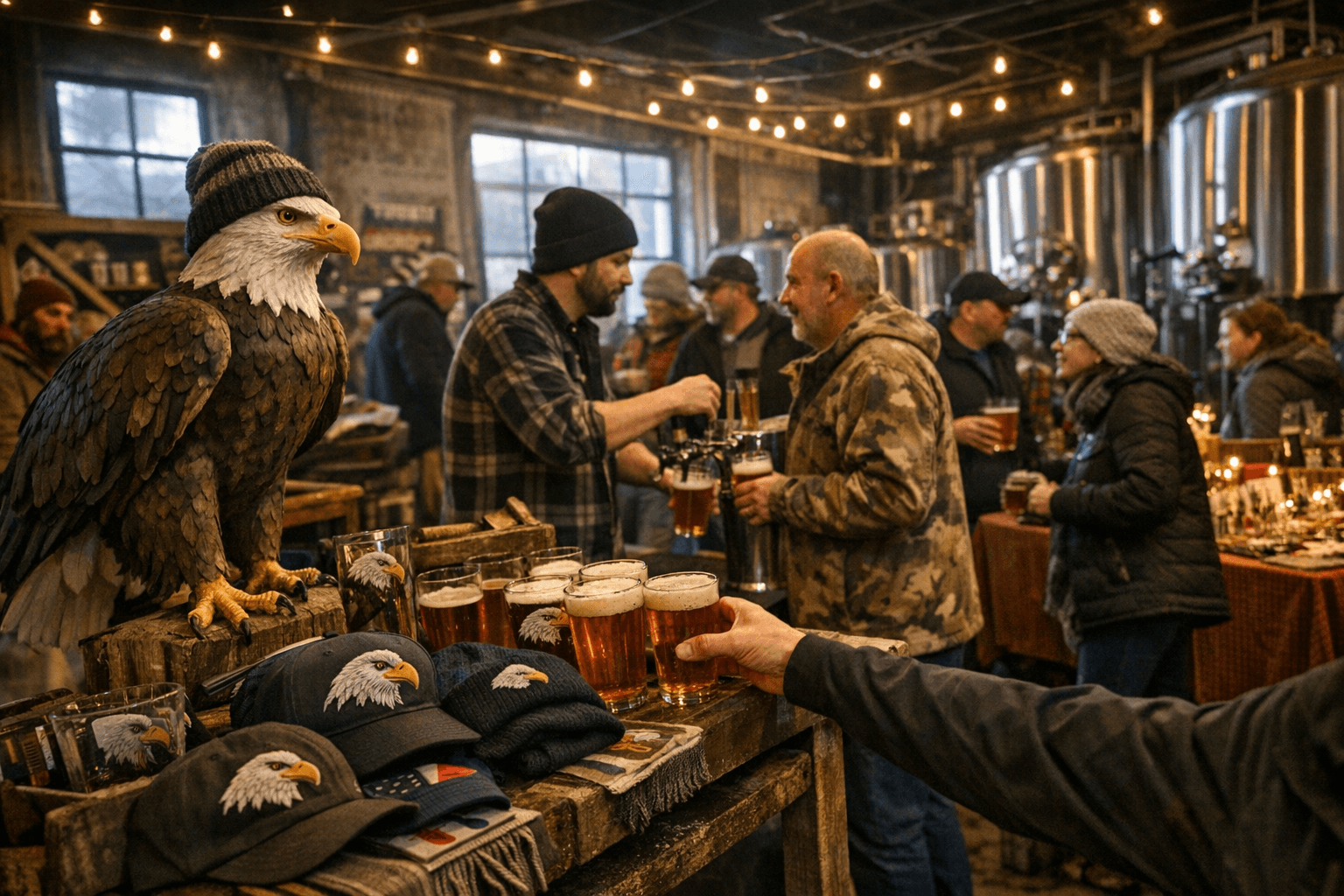 Old Bakery Beer Company Hosts Inaugural Eagle Market in Alton