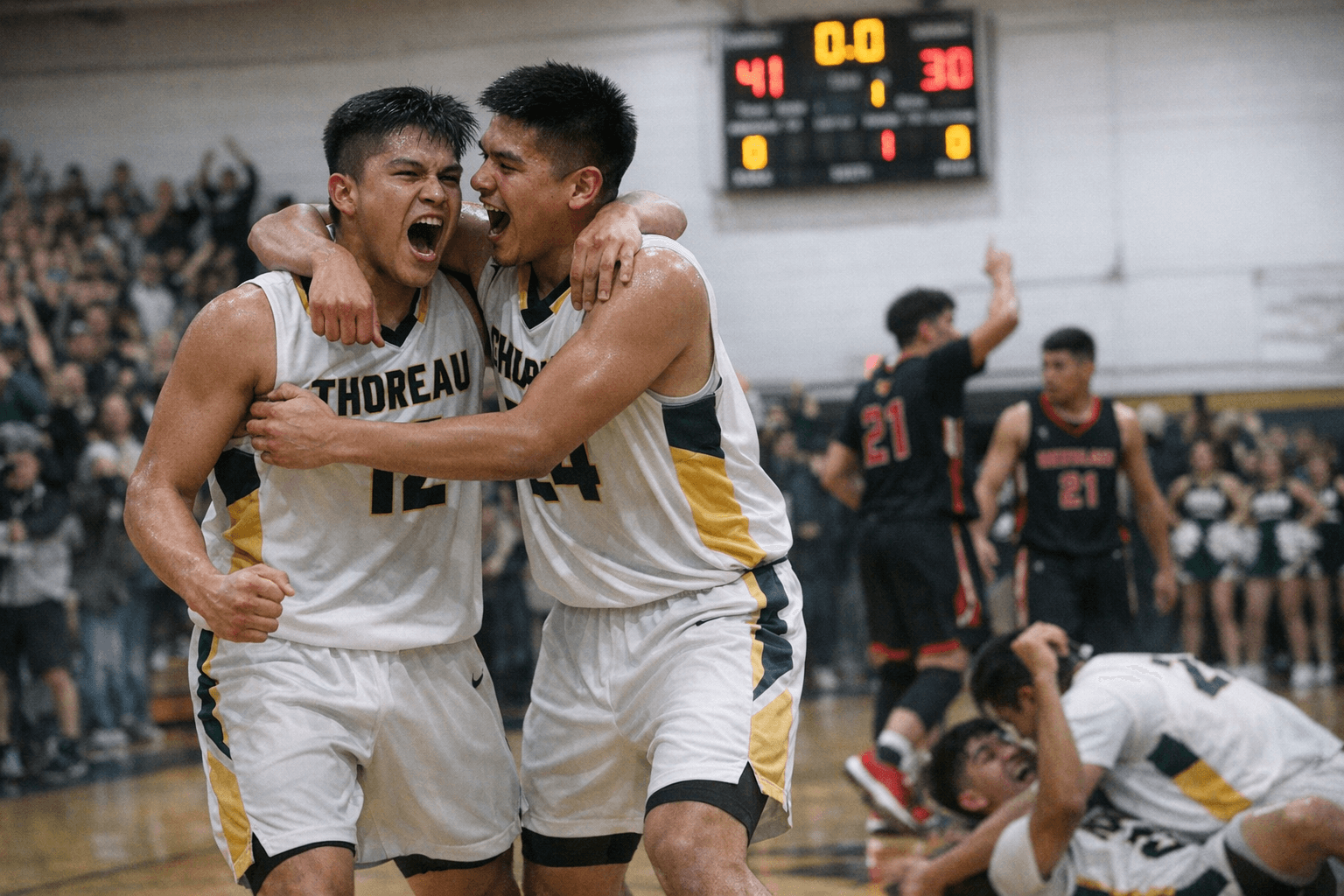 Thoreau Wins Eagle Bracket with Defense-First 41-30 Victory