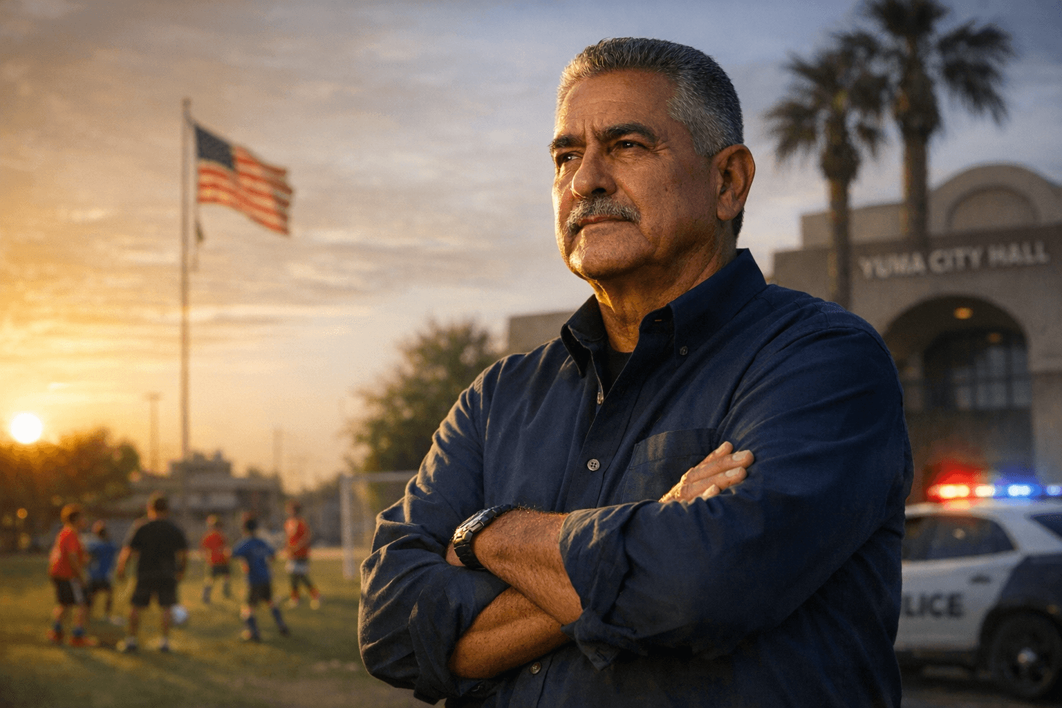 Retired Officer Henry Valenzuela Enters 2026 Yuma Council Race