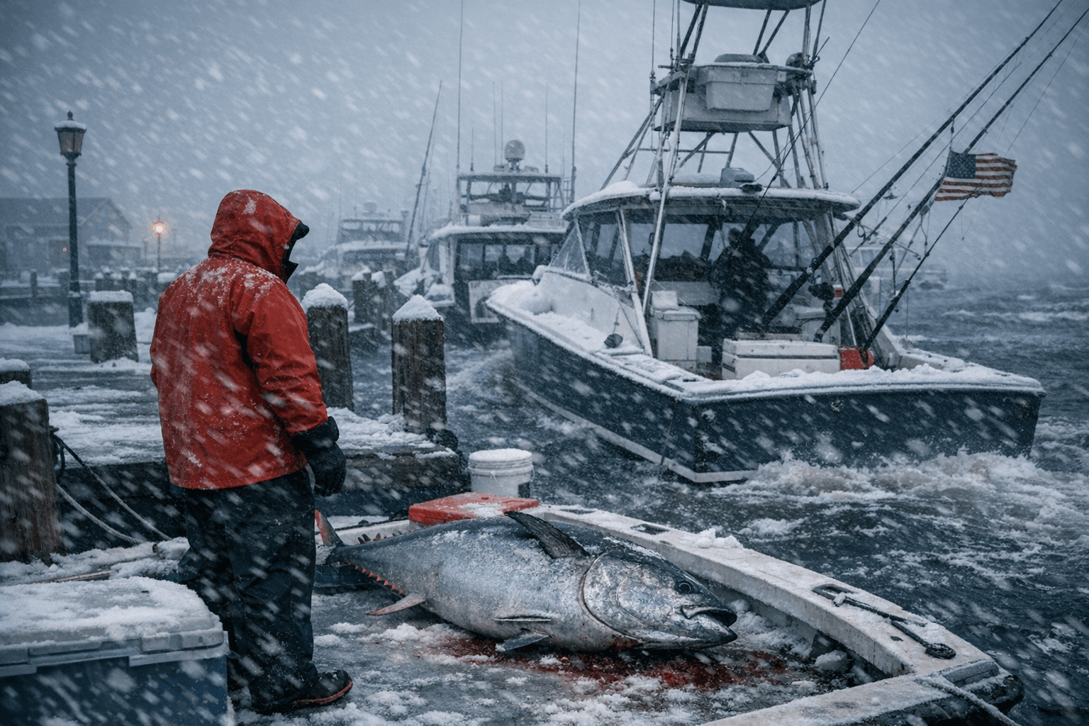 Mid-Atlantic Bluefin Limits Revert; Winter Weather Keeps Boats Home