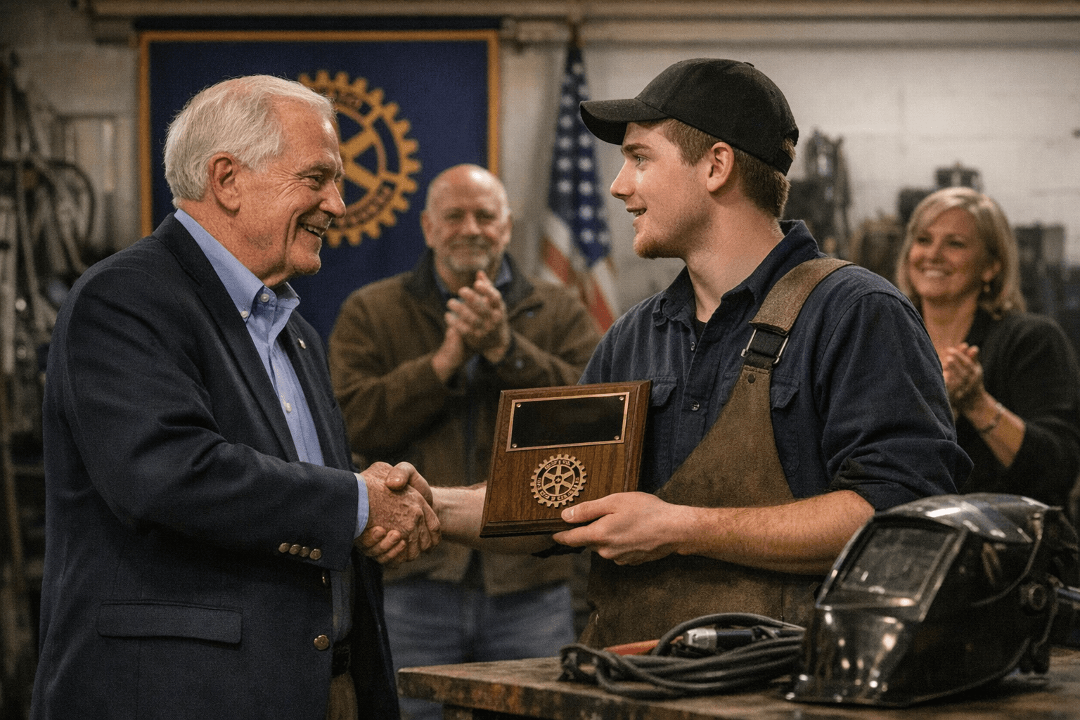 Rotary Club Honors Vocational Student to Spotlight Skilled Trades