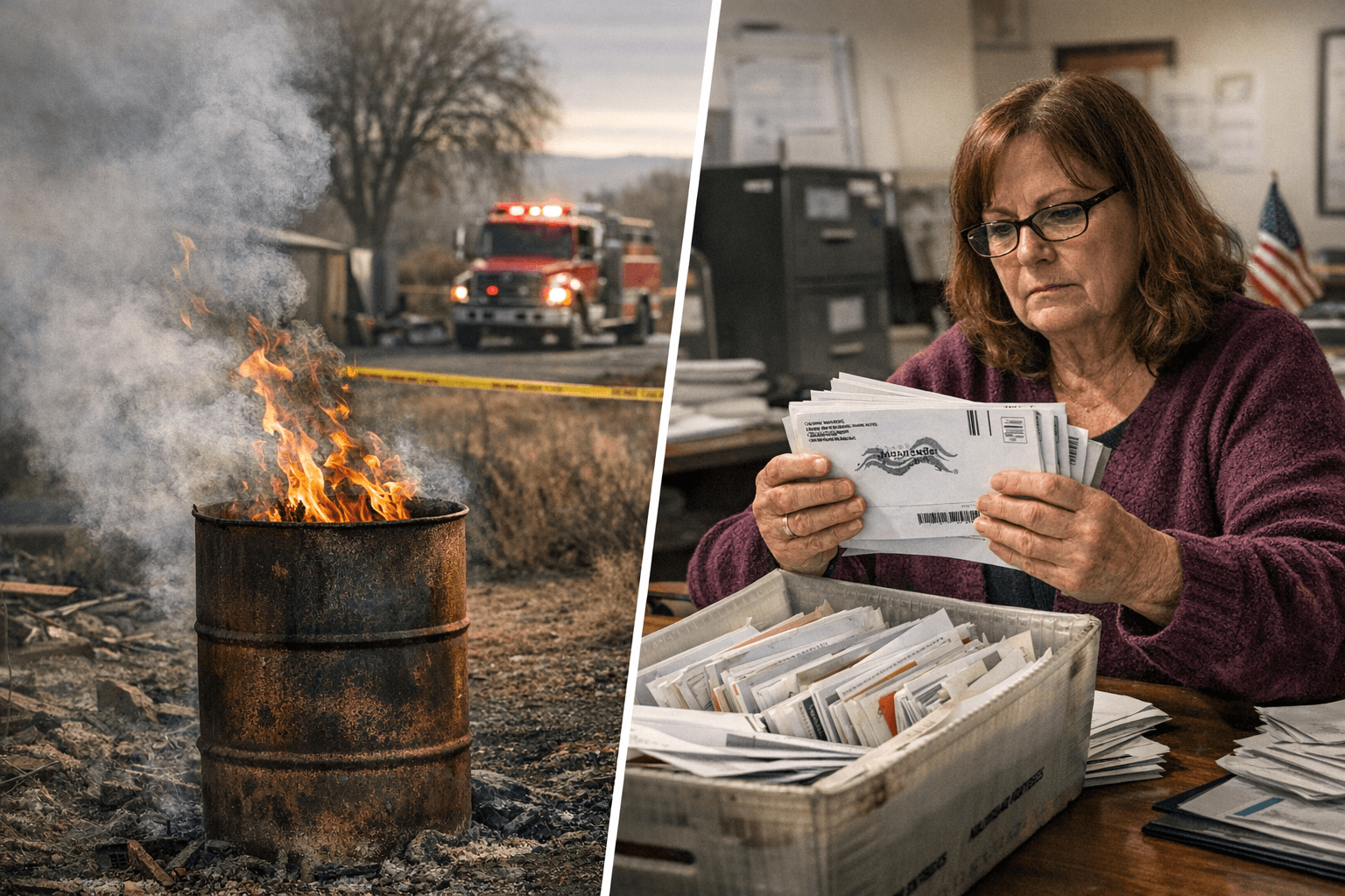 Valencia County Issues No Burn Day and Flags Election Mailings Error