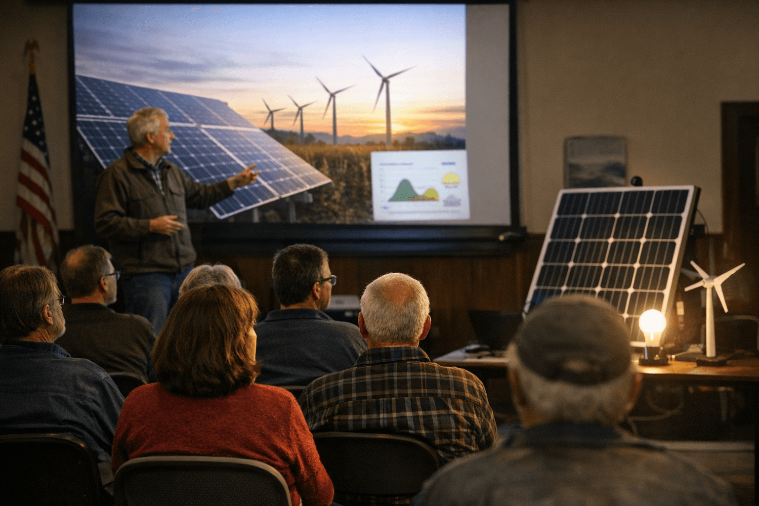 Grantham Energy Committee Hosts Community Power Resources for Residents
