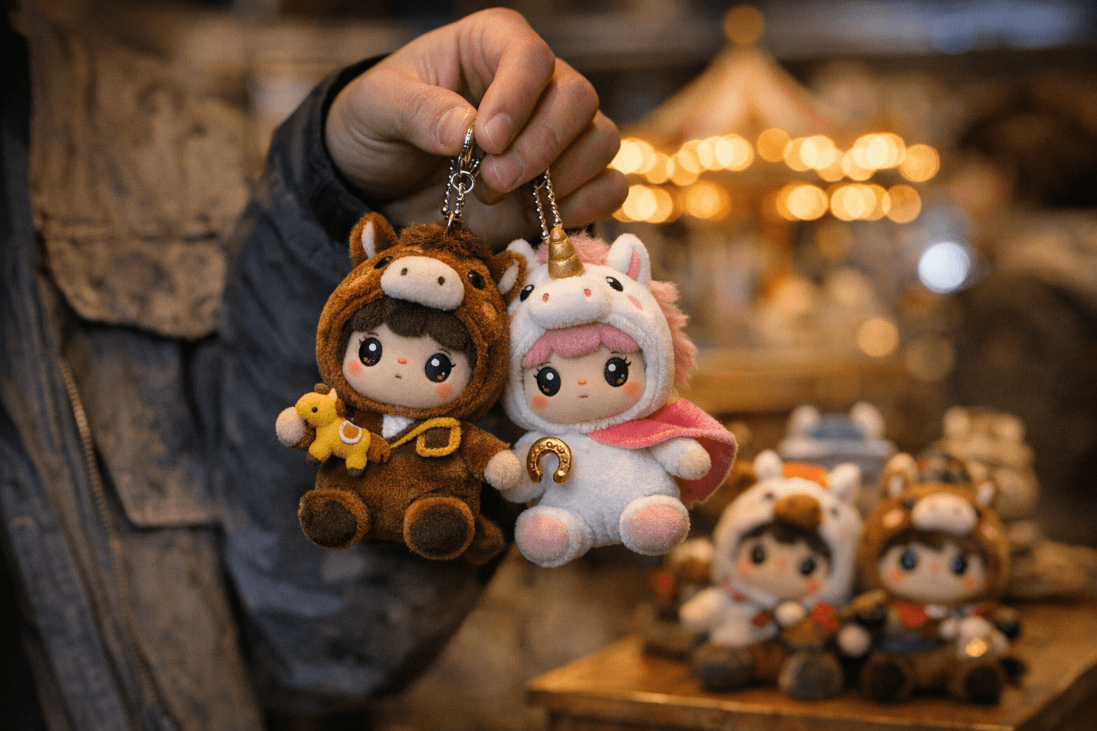 Pop Mart Unveils 'Have a Good Run' Horse-Themed Plush Pendants