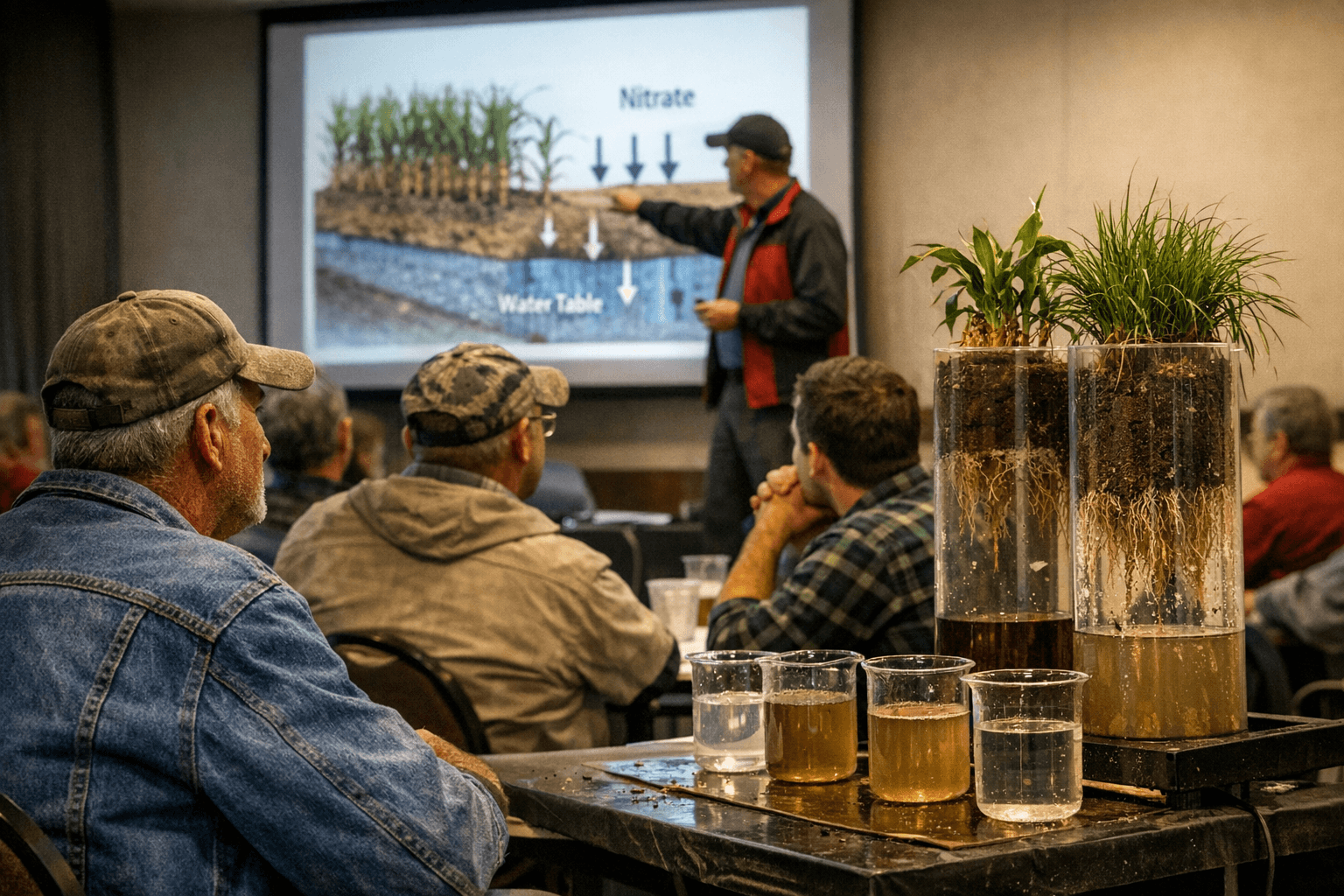Storm Lake Crop Workshop Focuses on Nitrates and Soil Health
