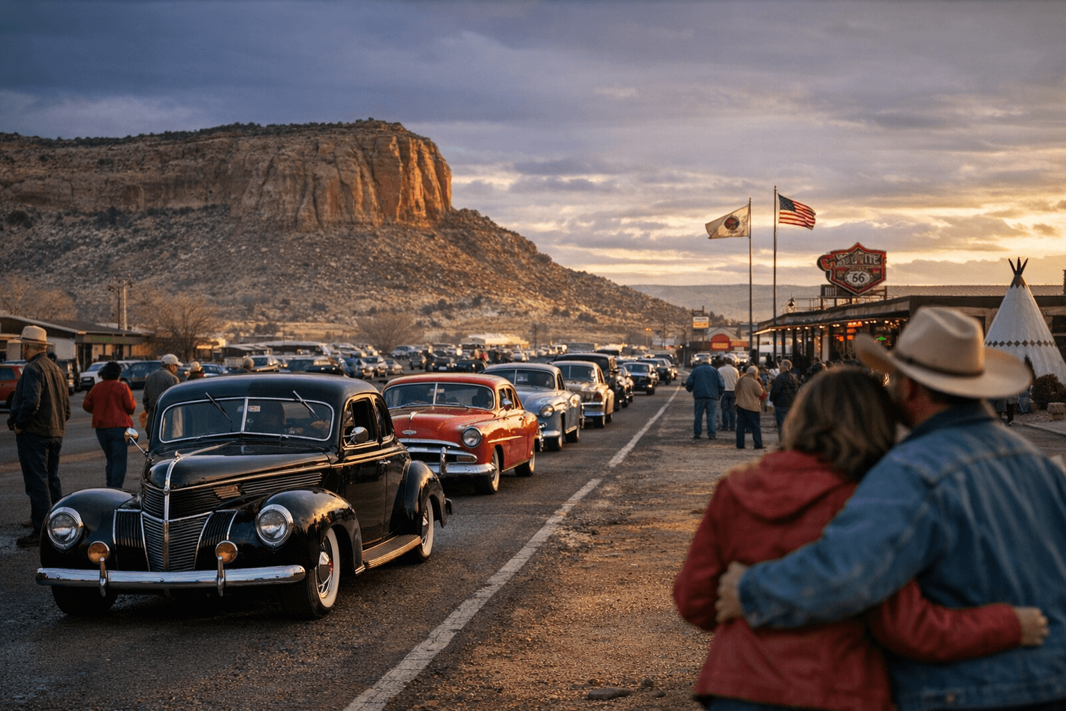 Vintage Drive Marks Route 66 Centennial Through McKinley County