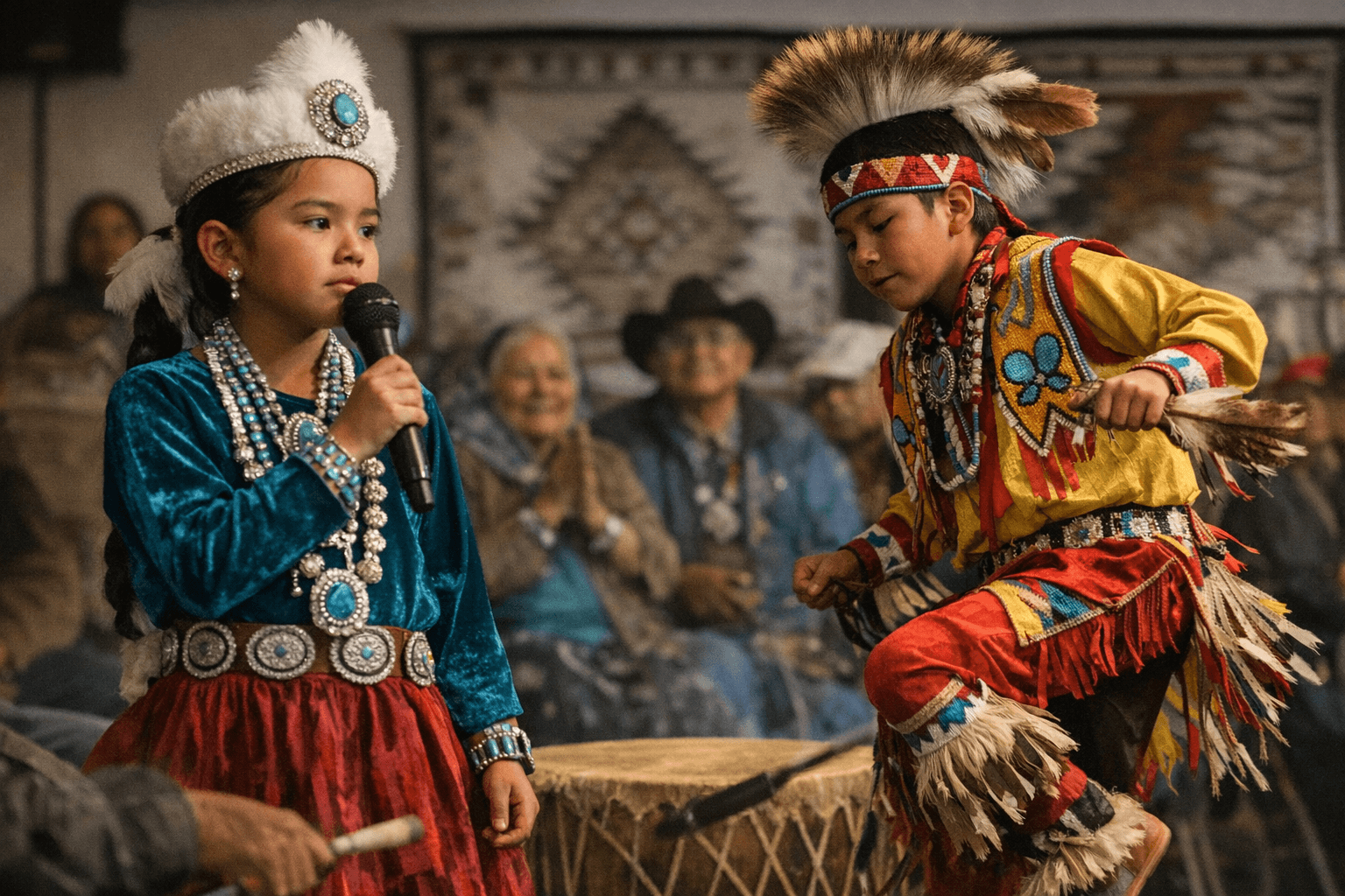Young Diné Performers Lead Cultural Continuity at Sanostee Benefit