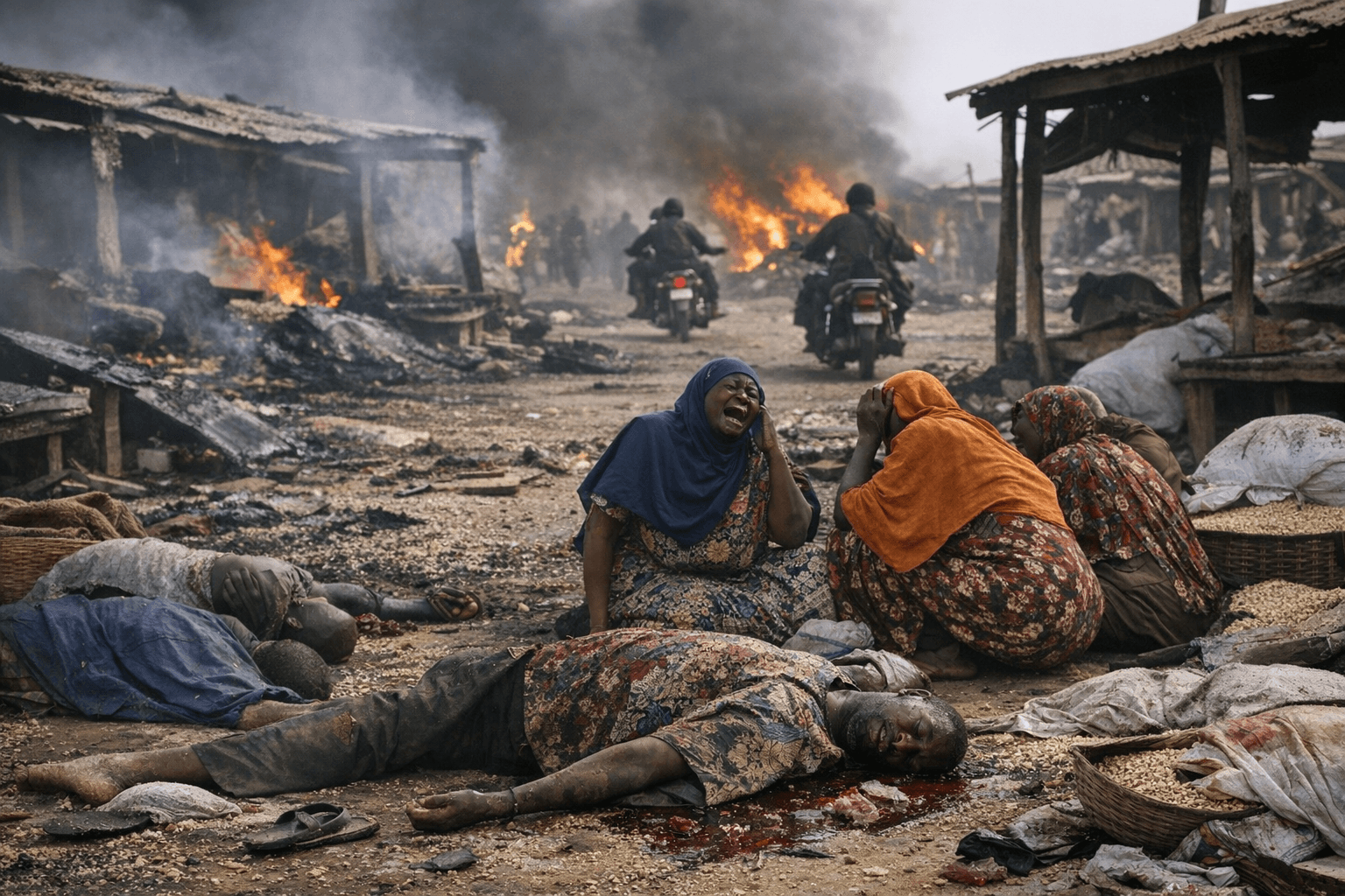 Gunmen Kill at Least 30, Abduct Several at Niger State Market