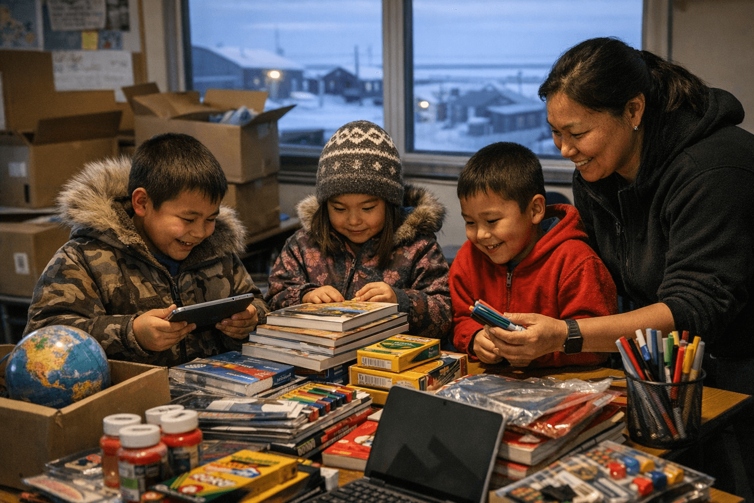 DonorsChoose Raised $124,339 for North Slope Borough Schools