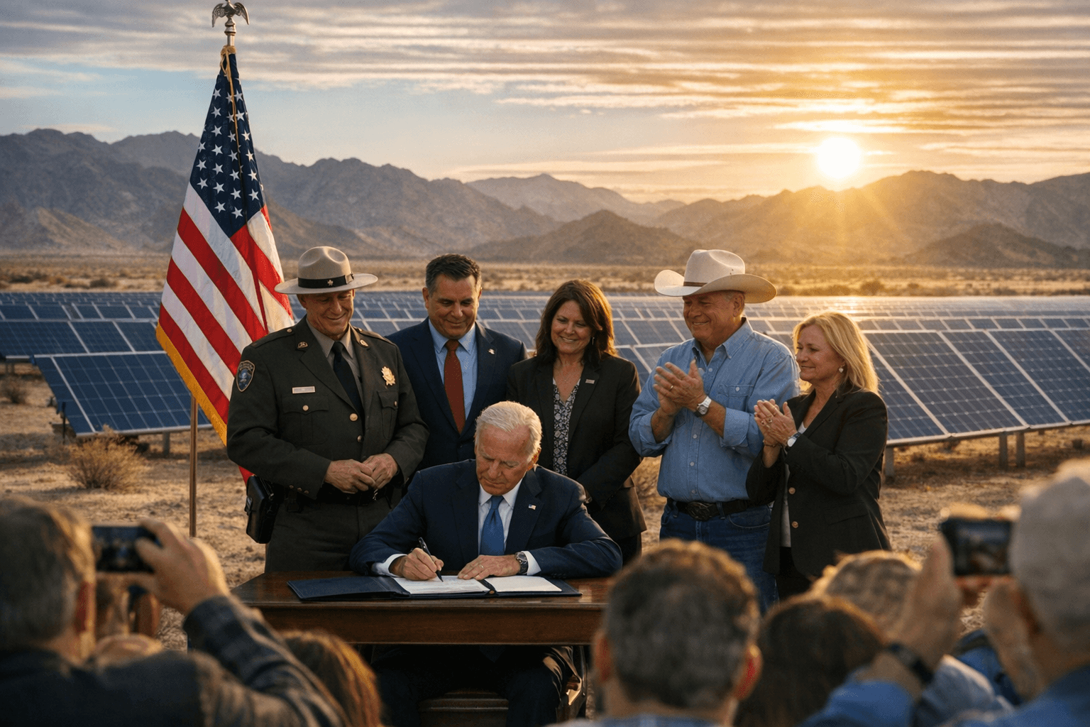 President Signs H.R. 1043 Conveying 3,400 Acres for Solar