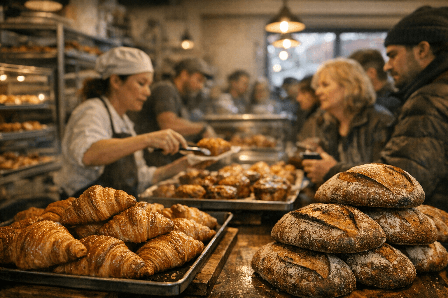 Concord's The French Spot Draws Crowds with Croissants, Sourdough