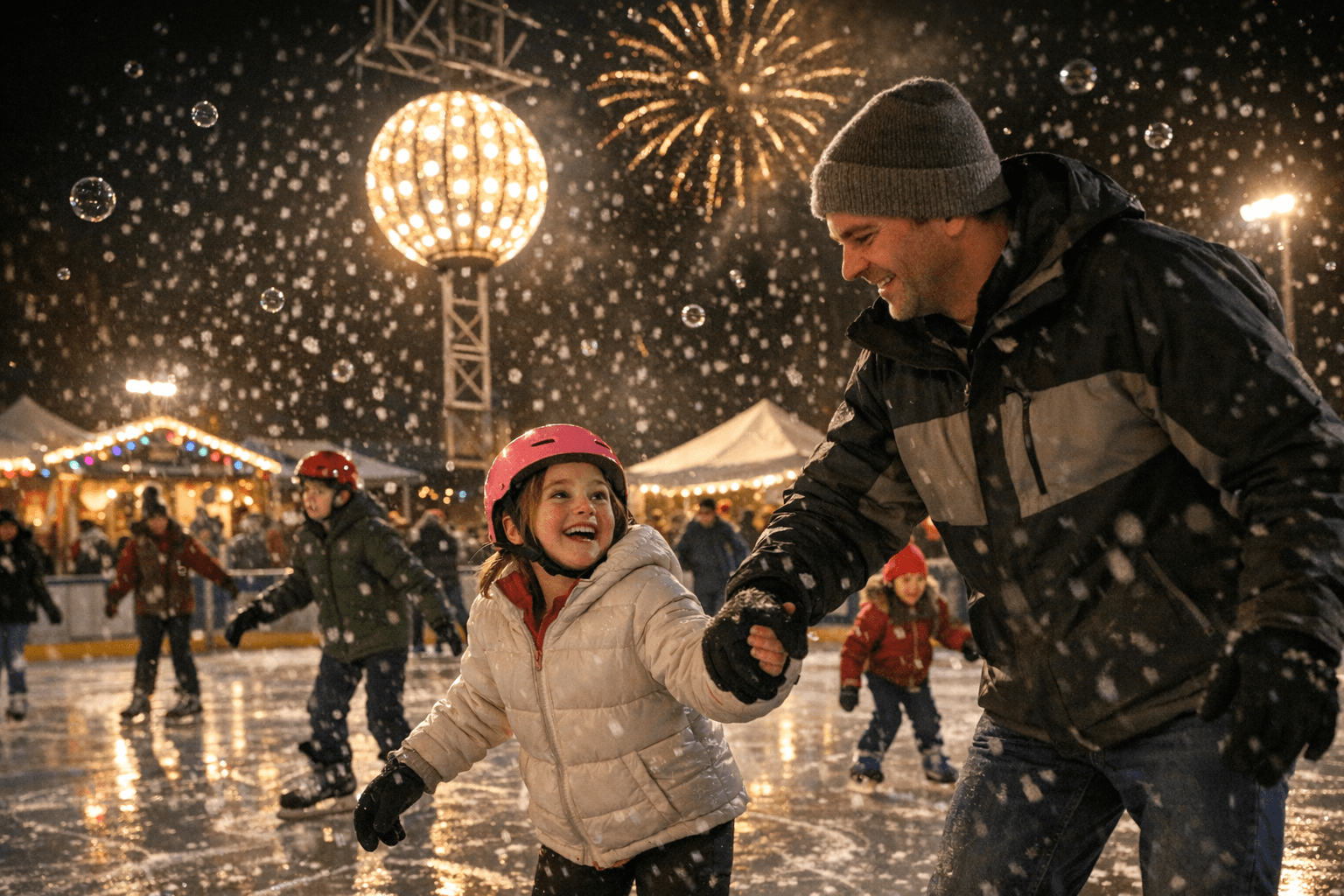 Los Alamos County Hosts Family New Year’s Eve Skate Party
