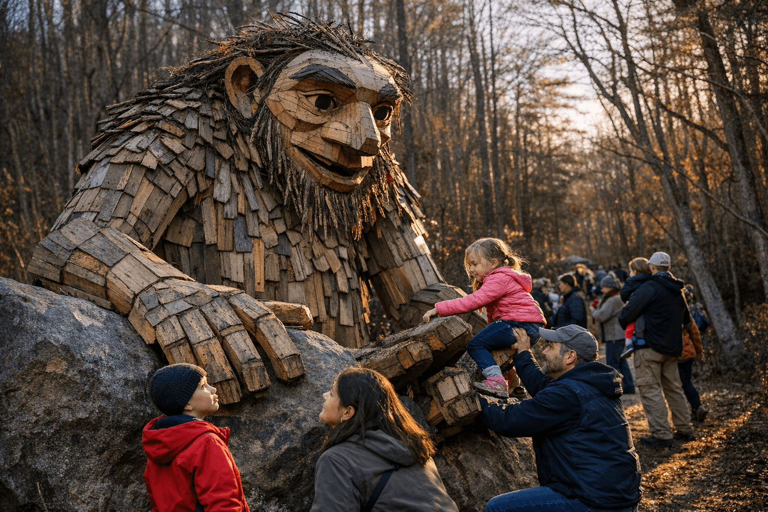 Arboretum's 'Trolls: A Field Study' Drew Families, Highlighted Eco-Art