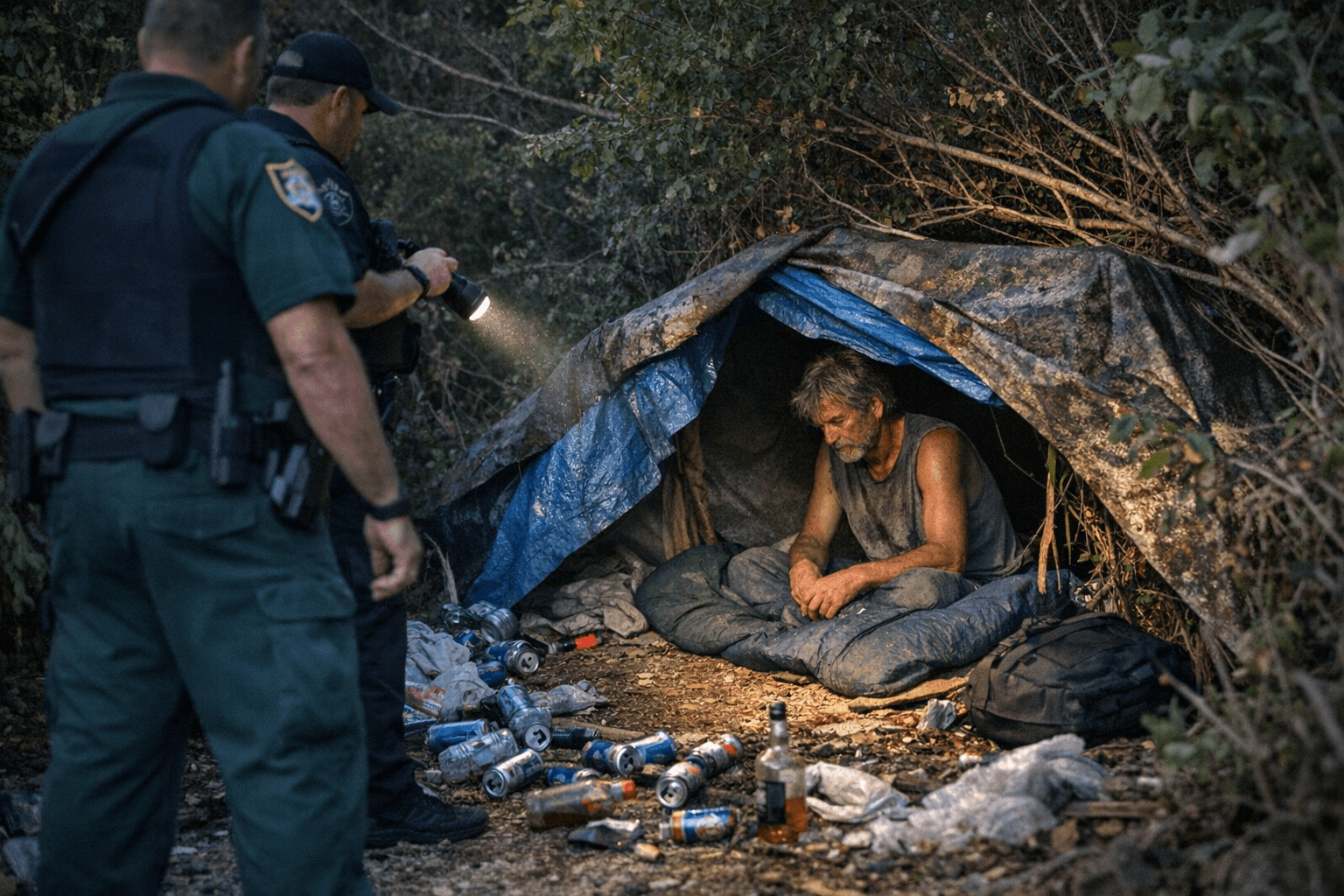 Man Cited for Illegal Camping on Stock Island County Property