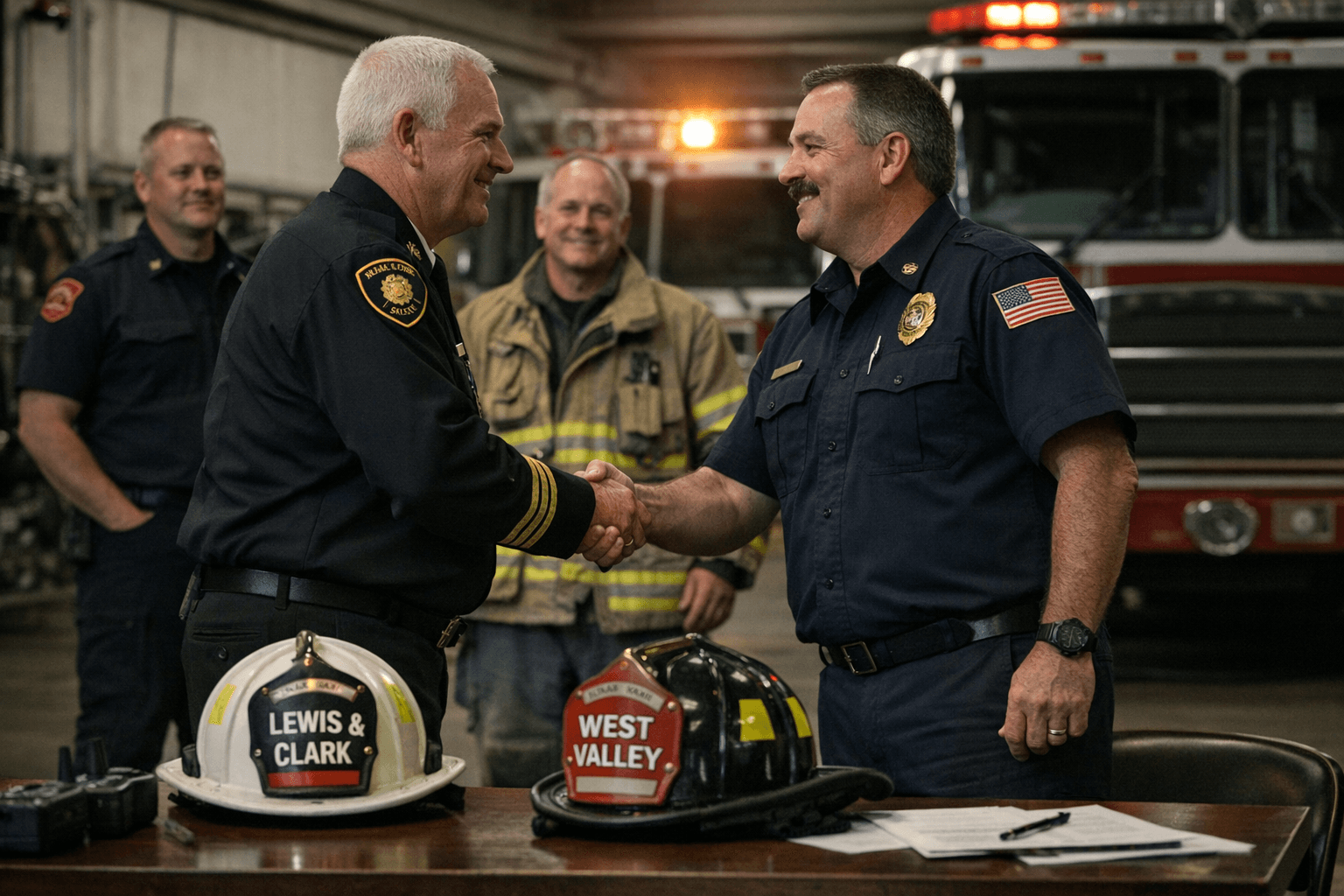 Lewis and Clark and West Valley Fire Agencies Vote to Consolidate