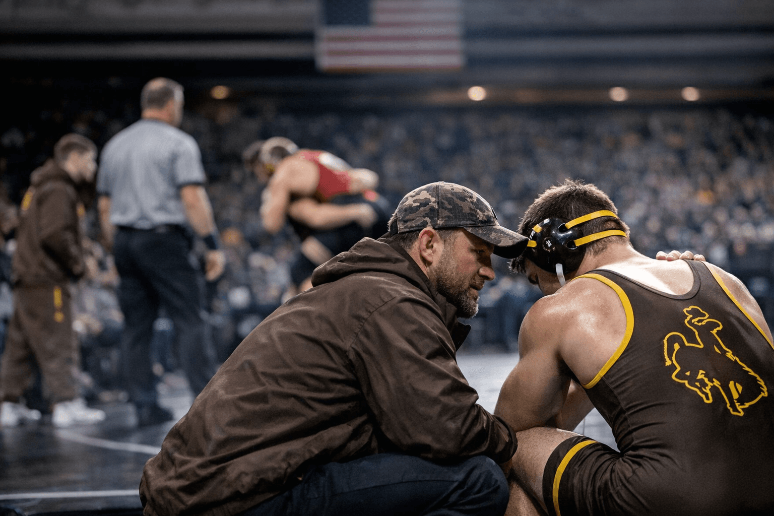 Wyoming Wrestling Finishes Soldier Salute With Eyes on Big 12