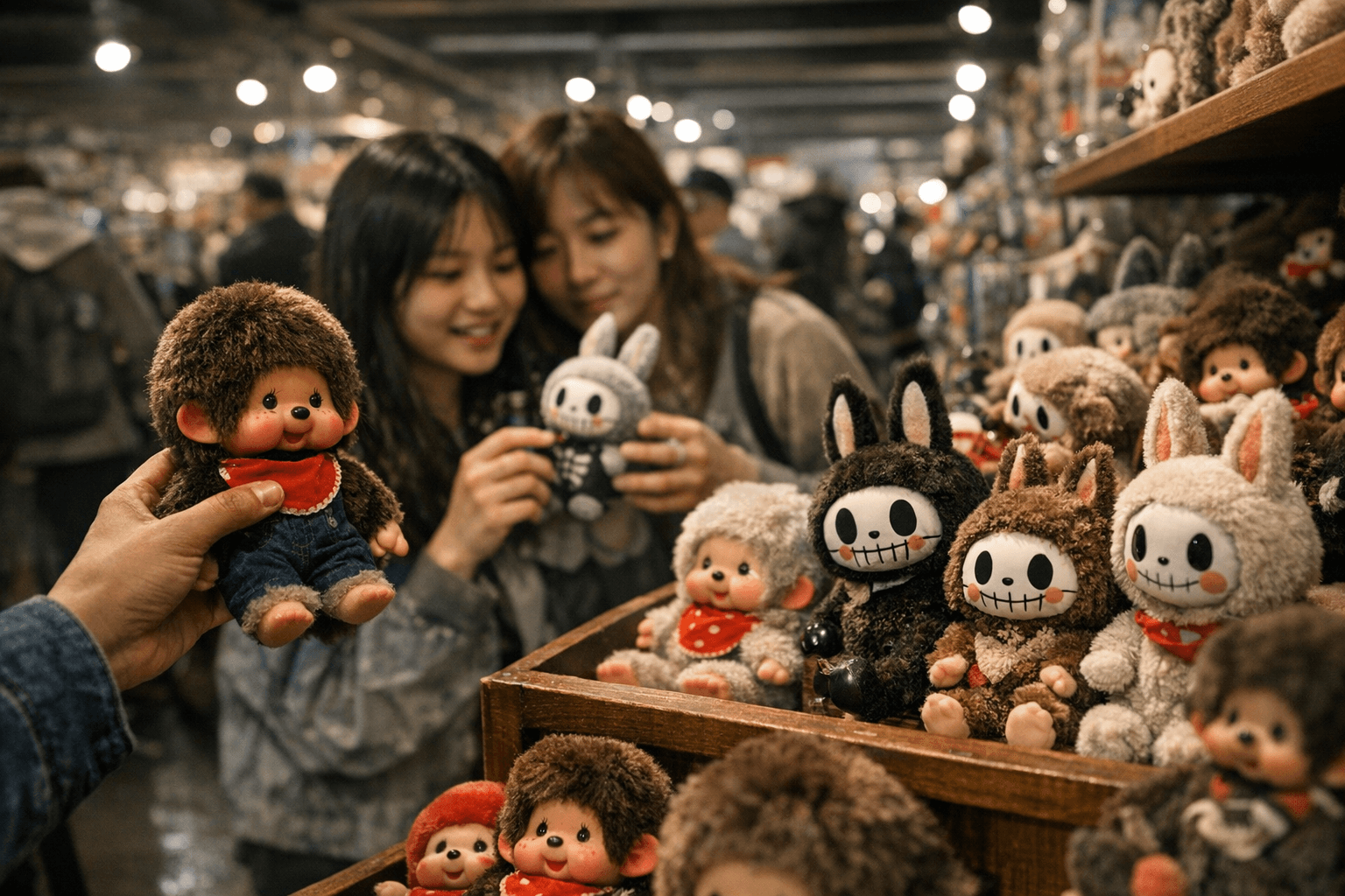 Monchhichi Sales Surge as Labubu Craze Revitalizes Plush Market