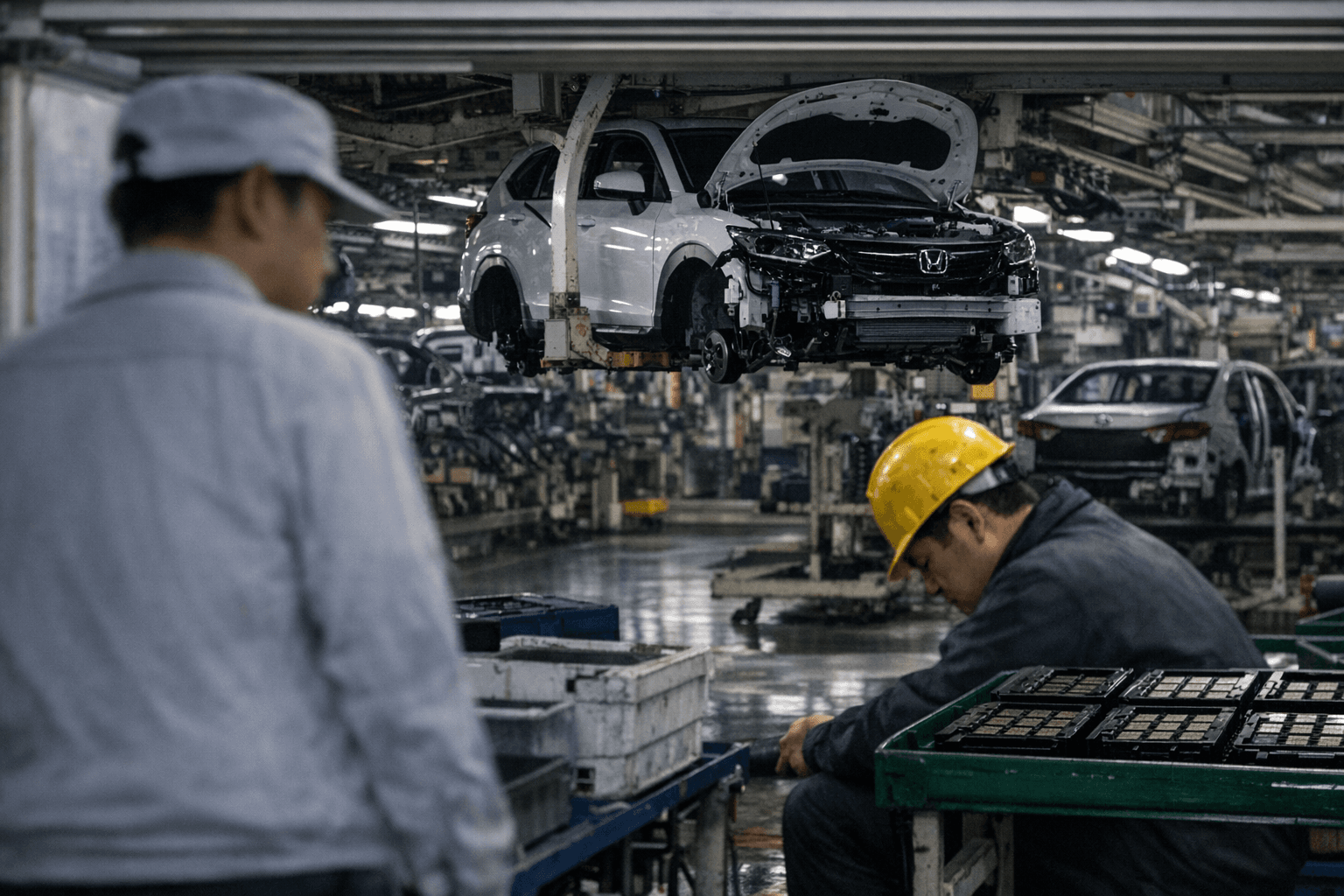 Honda Extends China Plant Halt Two Weeks Amid Chip Shortage