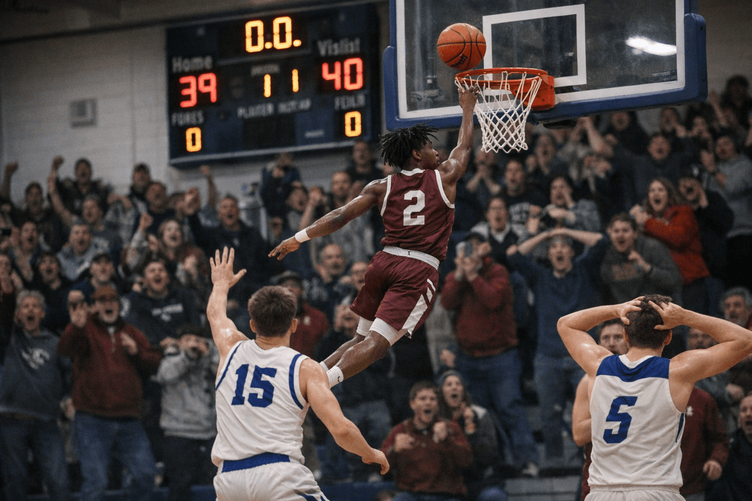 Loyalsock Wins 40-39 on Last-Second Shot at Mifflinburg