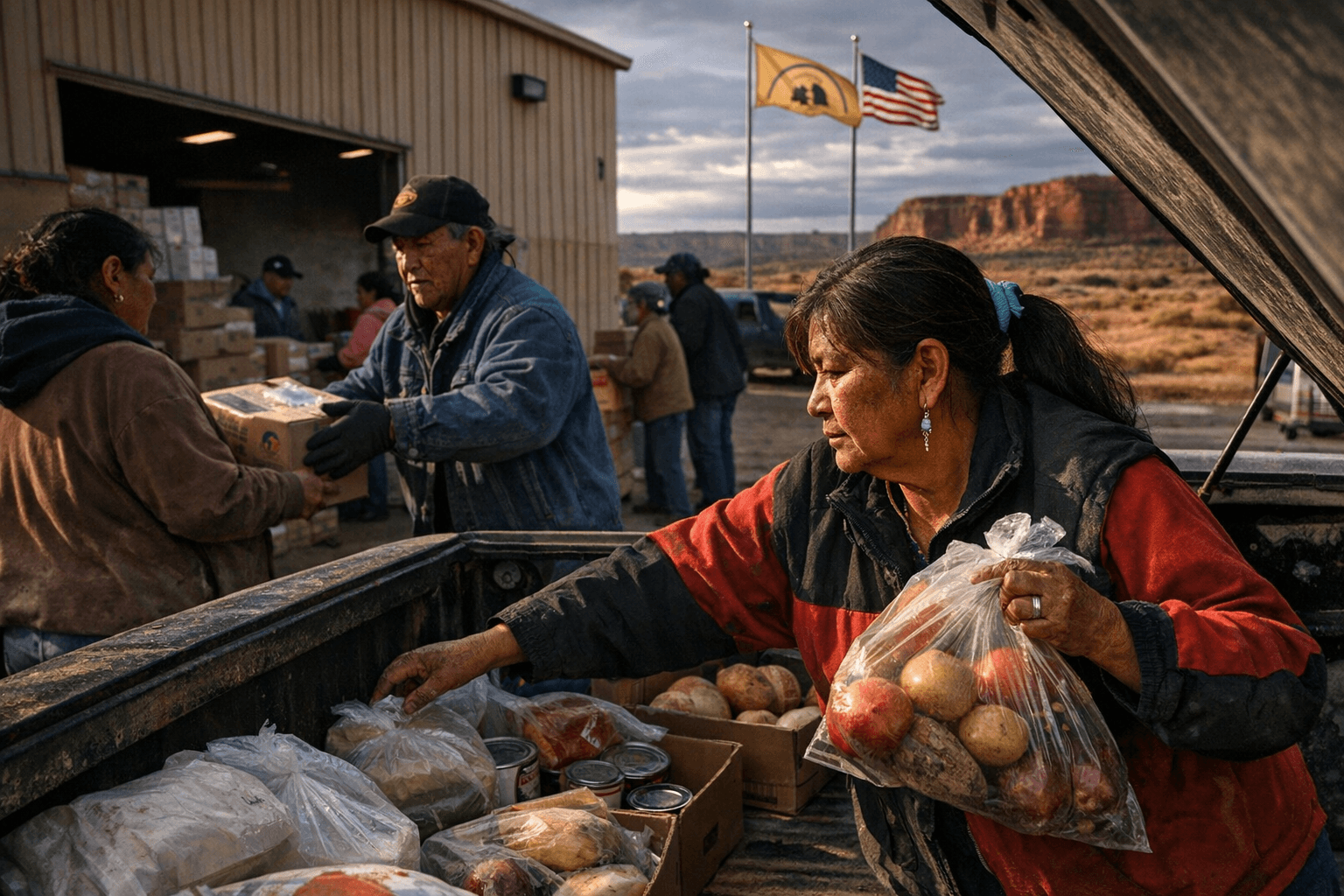 Navajo Nation Updates Food Distribution Contacts Affecting Apache County Residents