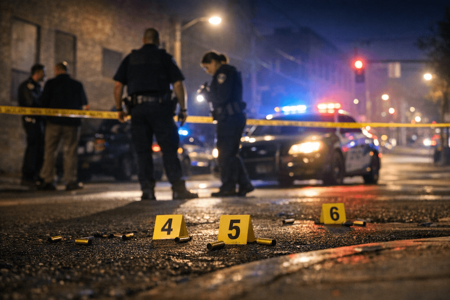 Police Investigate Early Morning Shooting on Banks Avenue