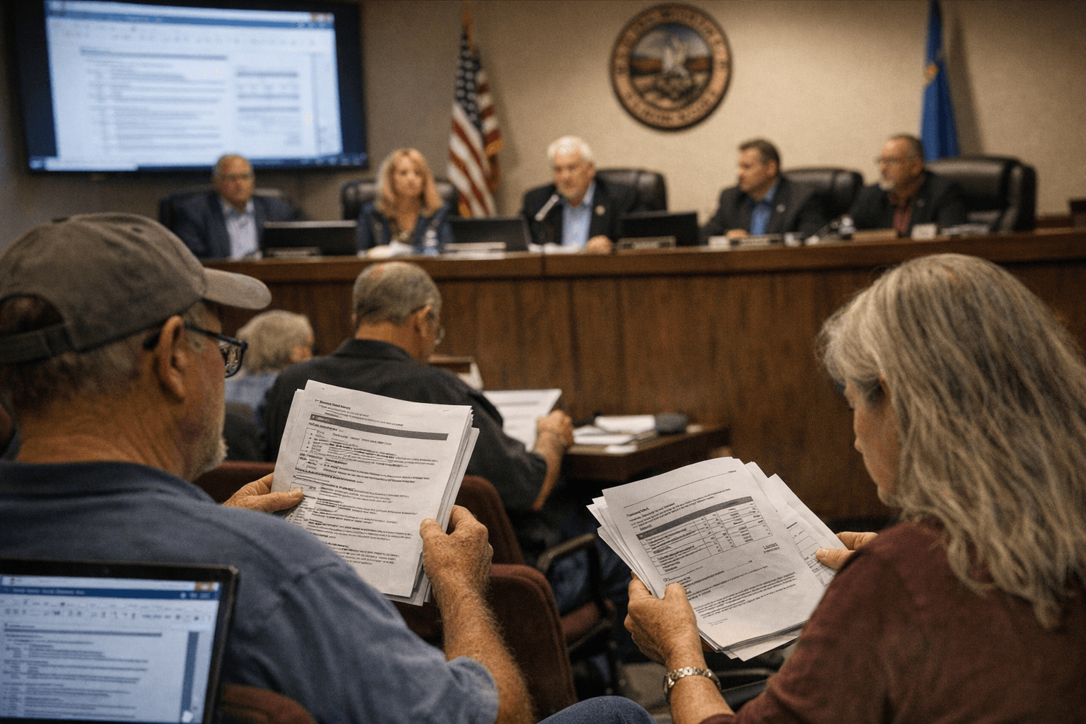 Nye County Commissioners Meeting Provides Public Access to Materials