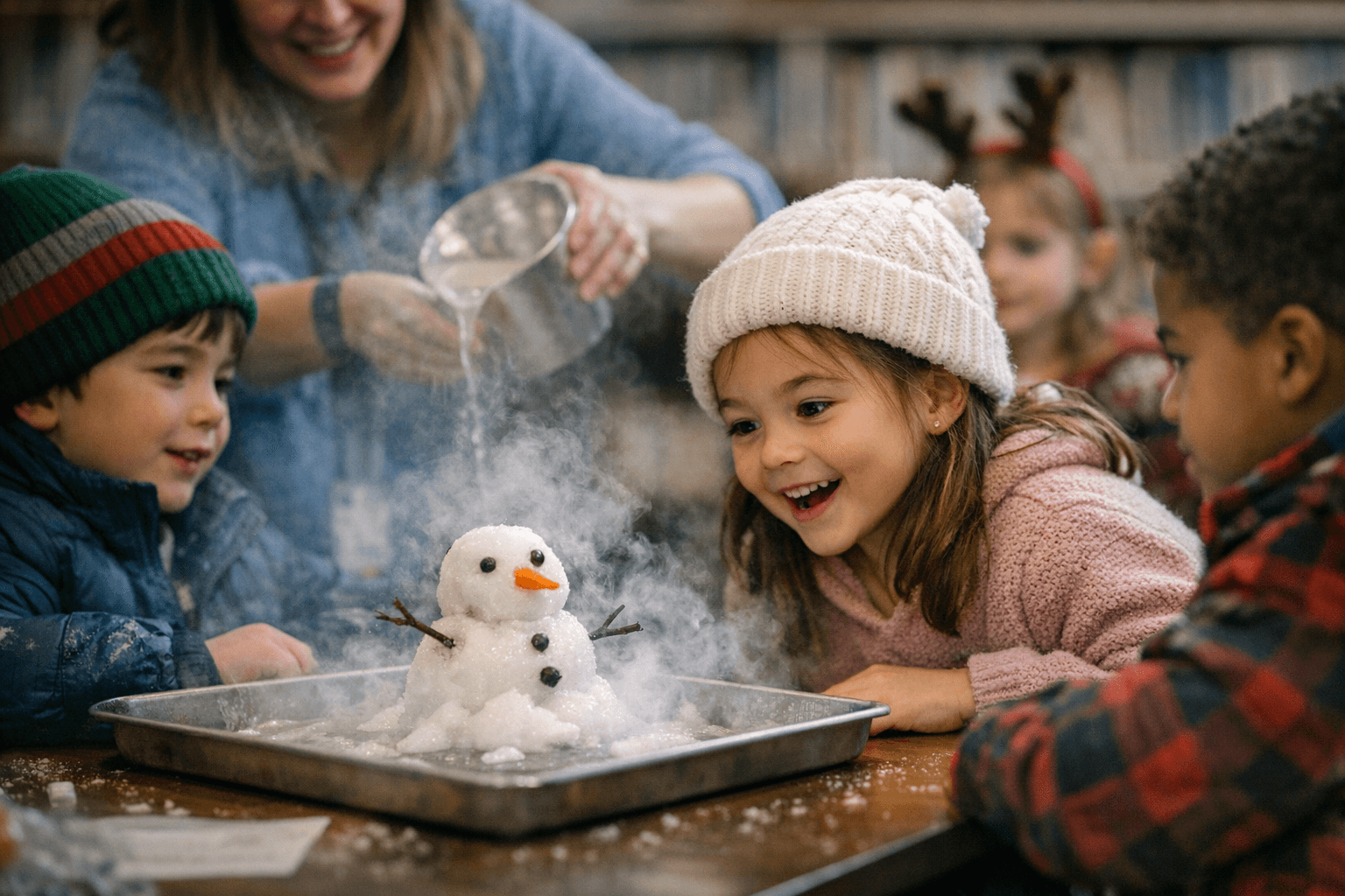 Public Library Hosts Winter STEM Program for Young Children