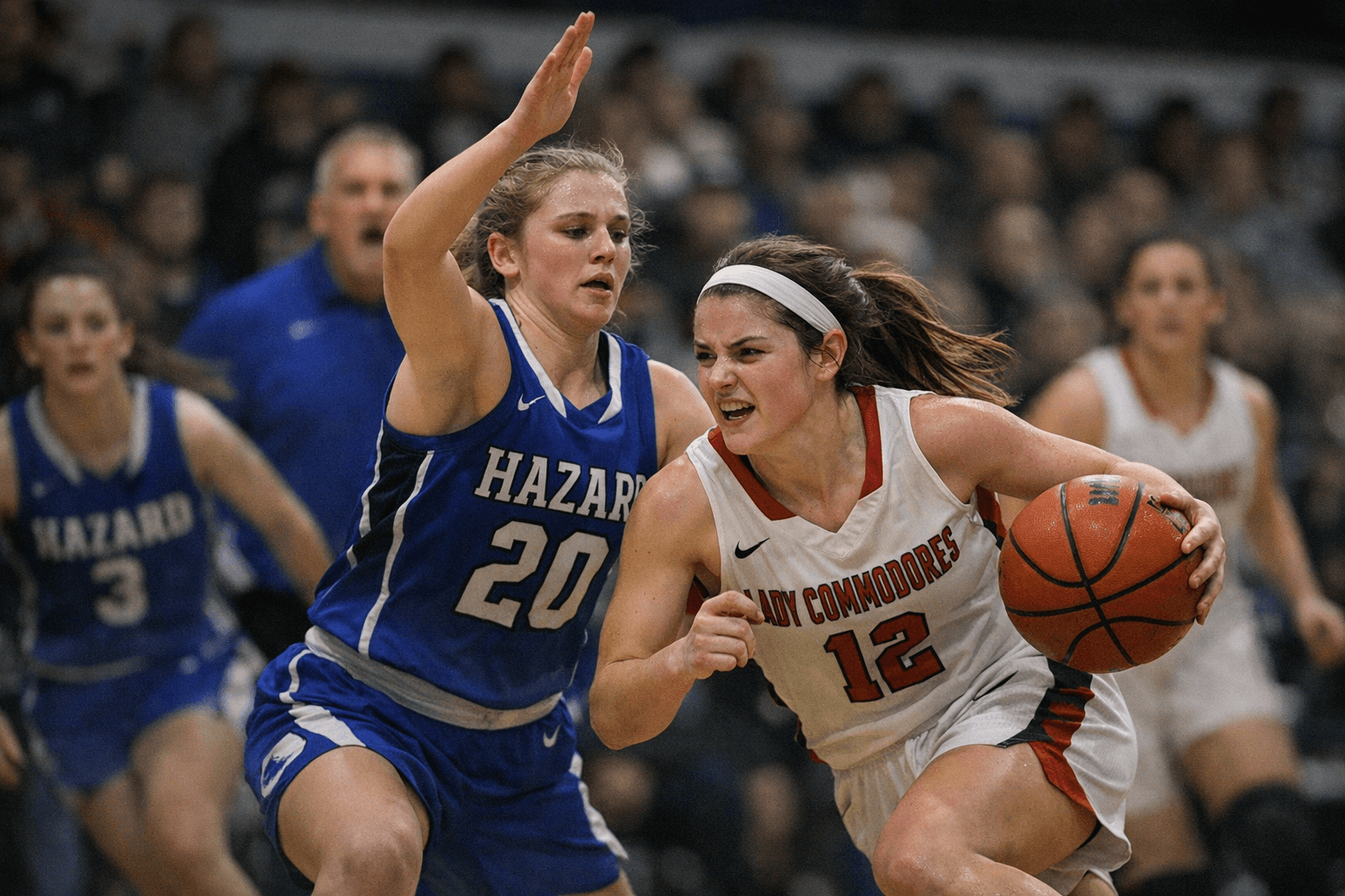 Video Highlights Capture Hazard and Perry County Central Girls Game Action