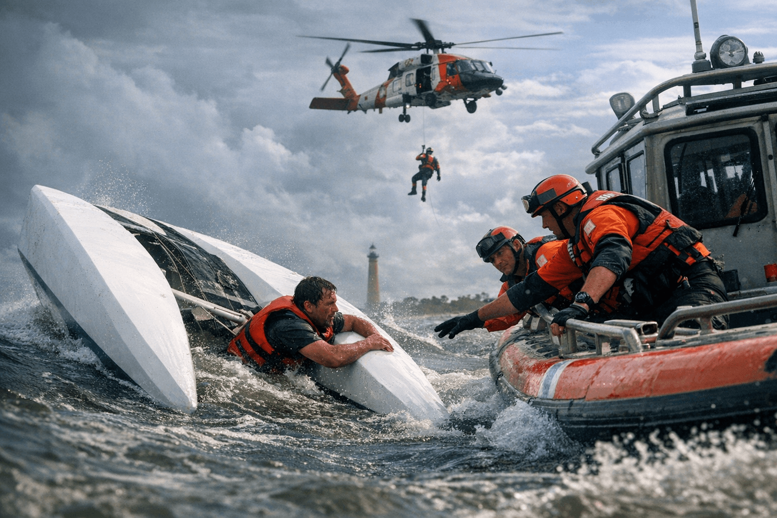 Catamaran Safety Lessons from a Ponce Inlet Capsize Rescue