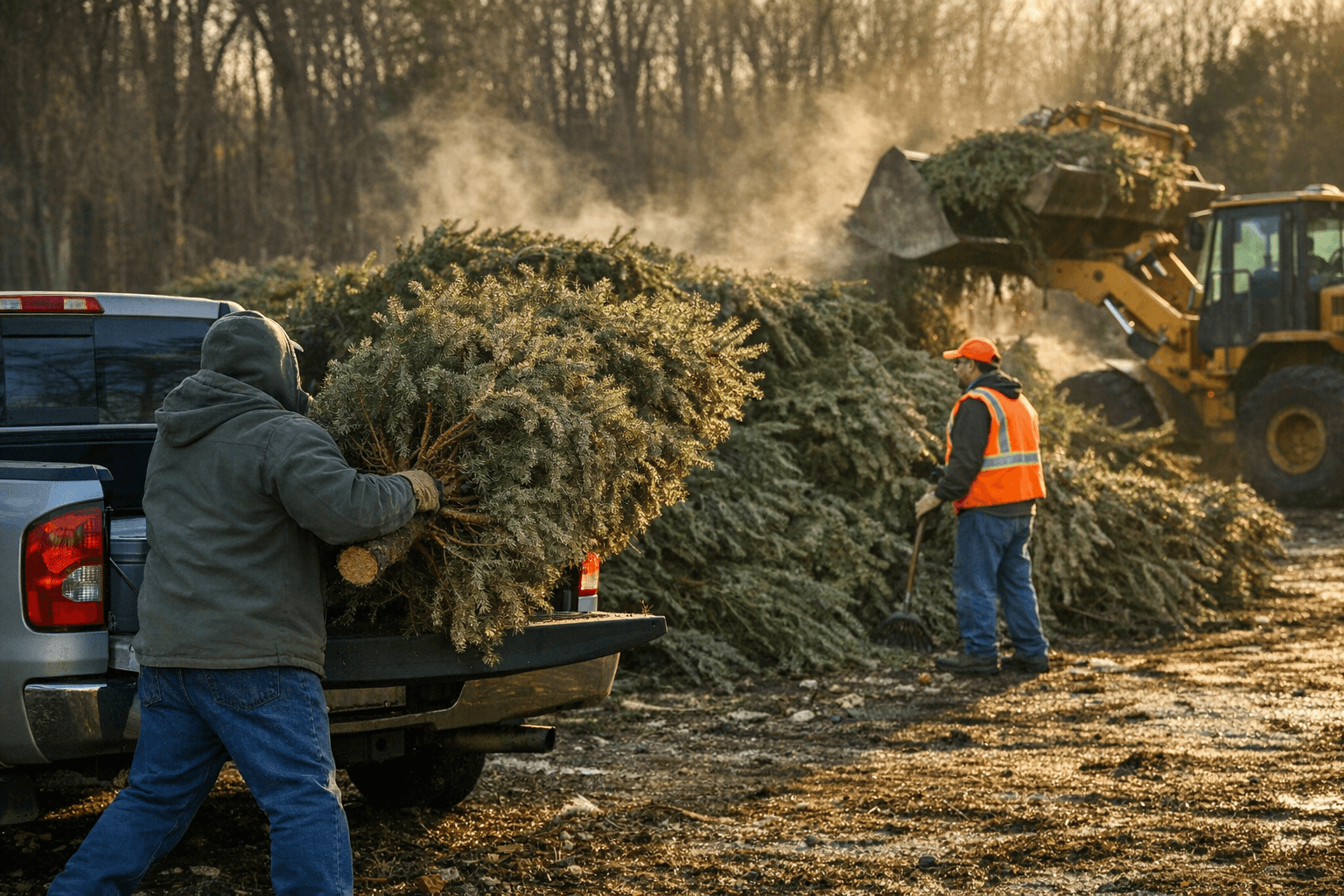 Orange County Announces Free Christmas Tree Drop-Off Through January 31