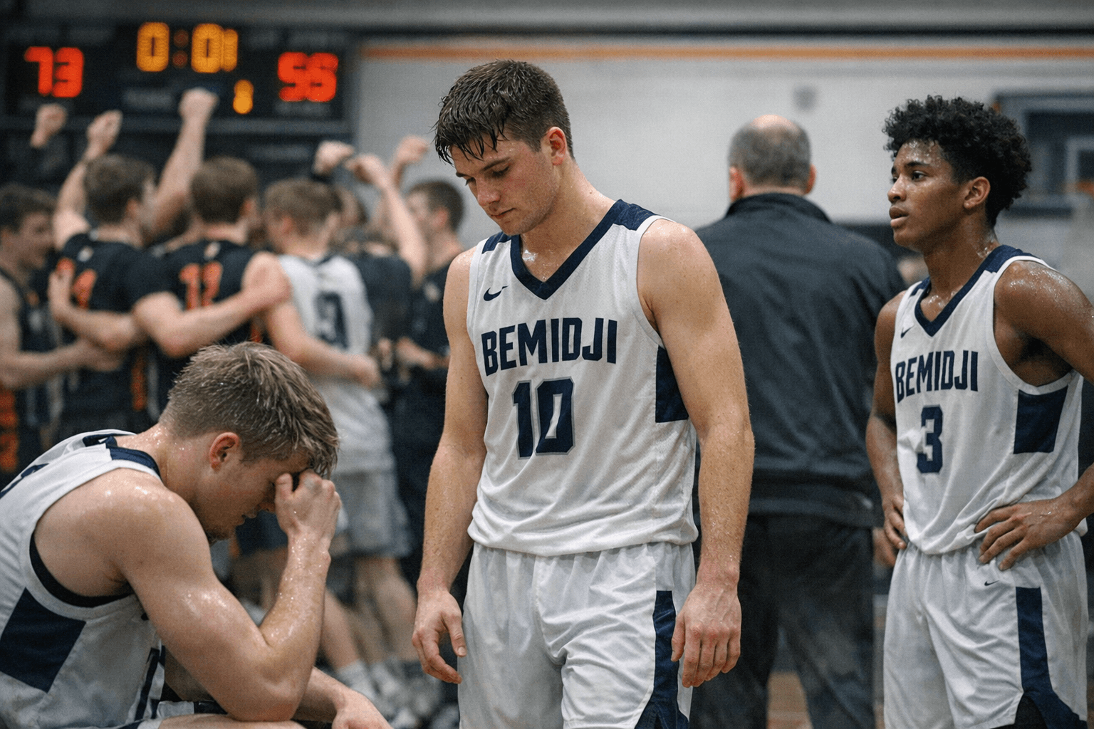 Bemidji Boys Drop 77-62 Road Loss to Grand Rapids