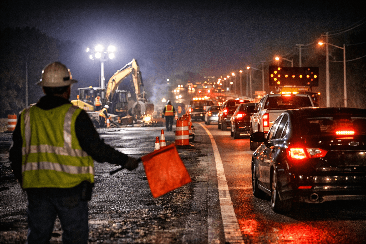 Overnight U.S. 301 Work Near Major Dade Drive Impacts Late-Night Travel