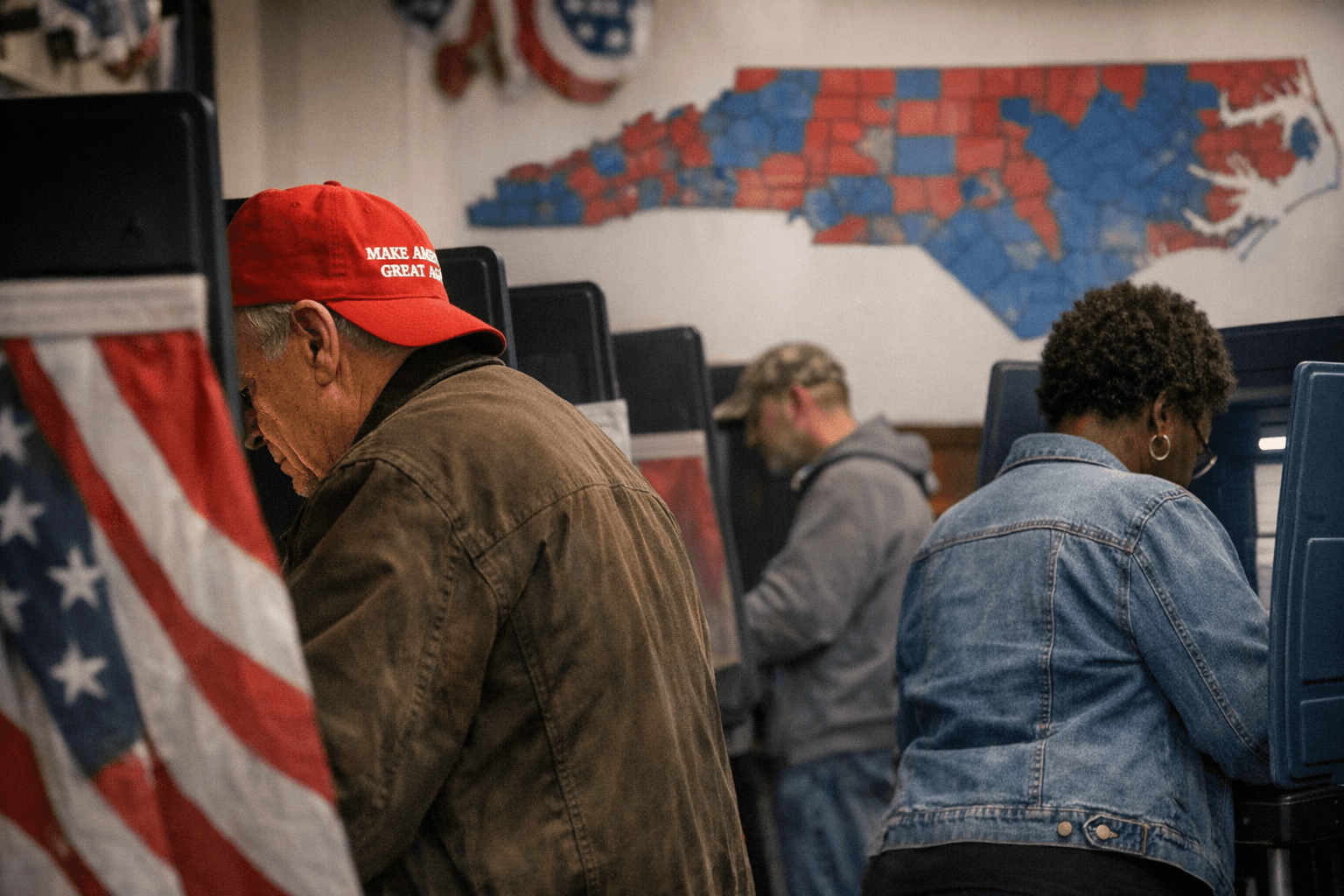 Republicans Edge Past Democrats in North Carolina Voter Registration